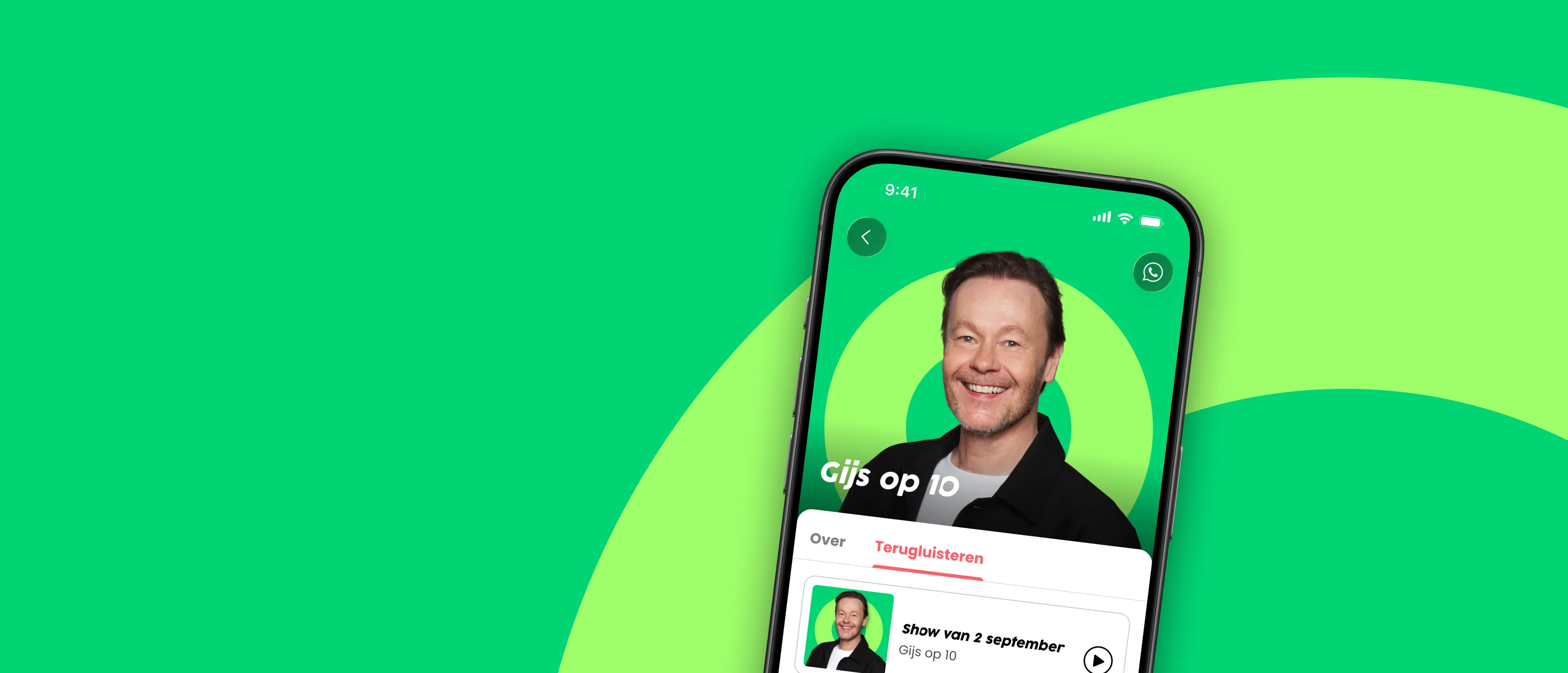 Download de vernieuwde Radio 10 app