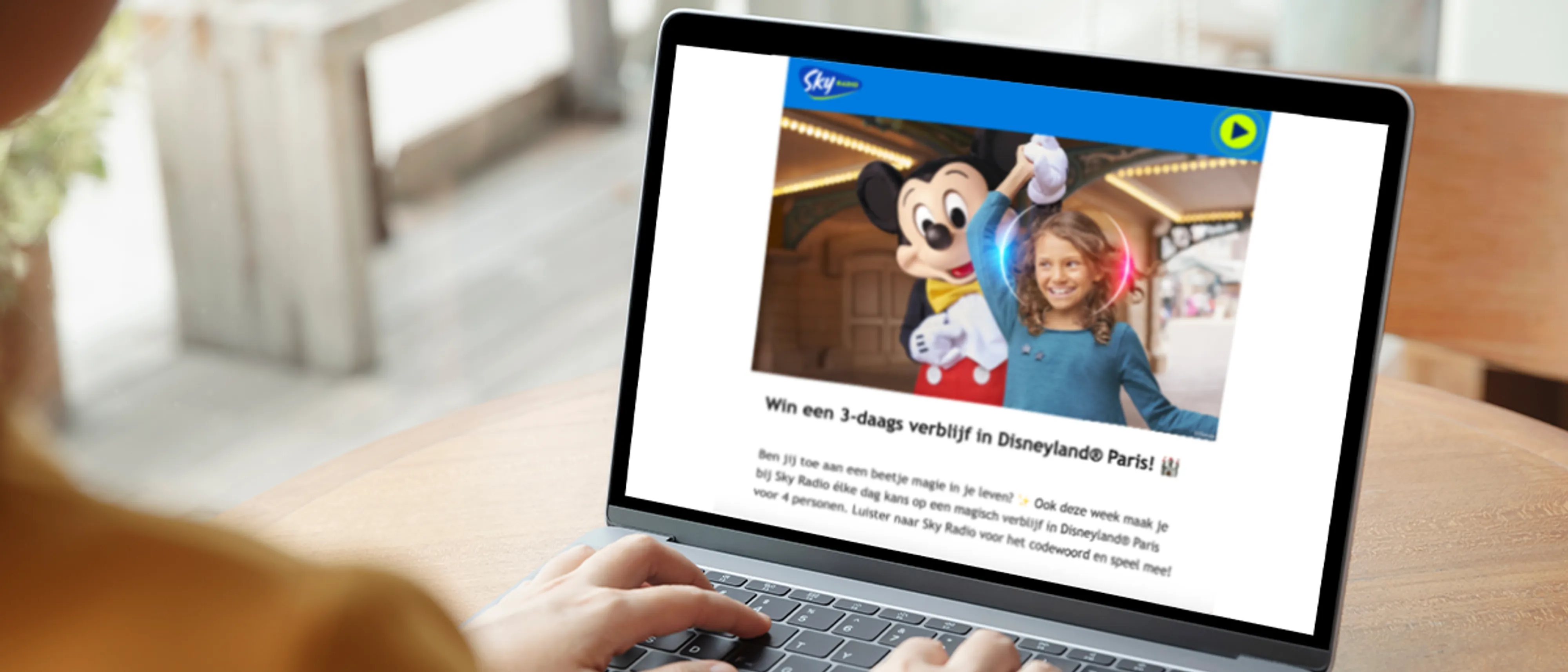 Meld je aan voor de Sky Radio nieuwsbrief