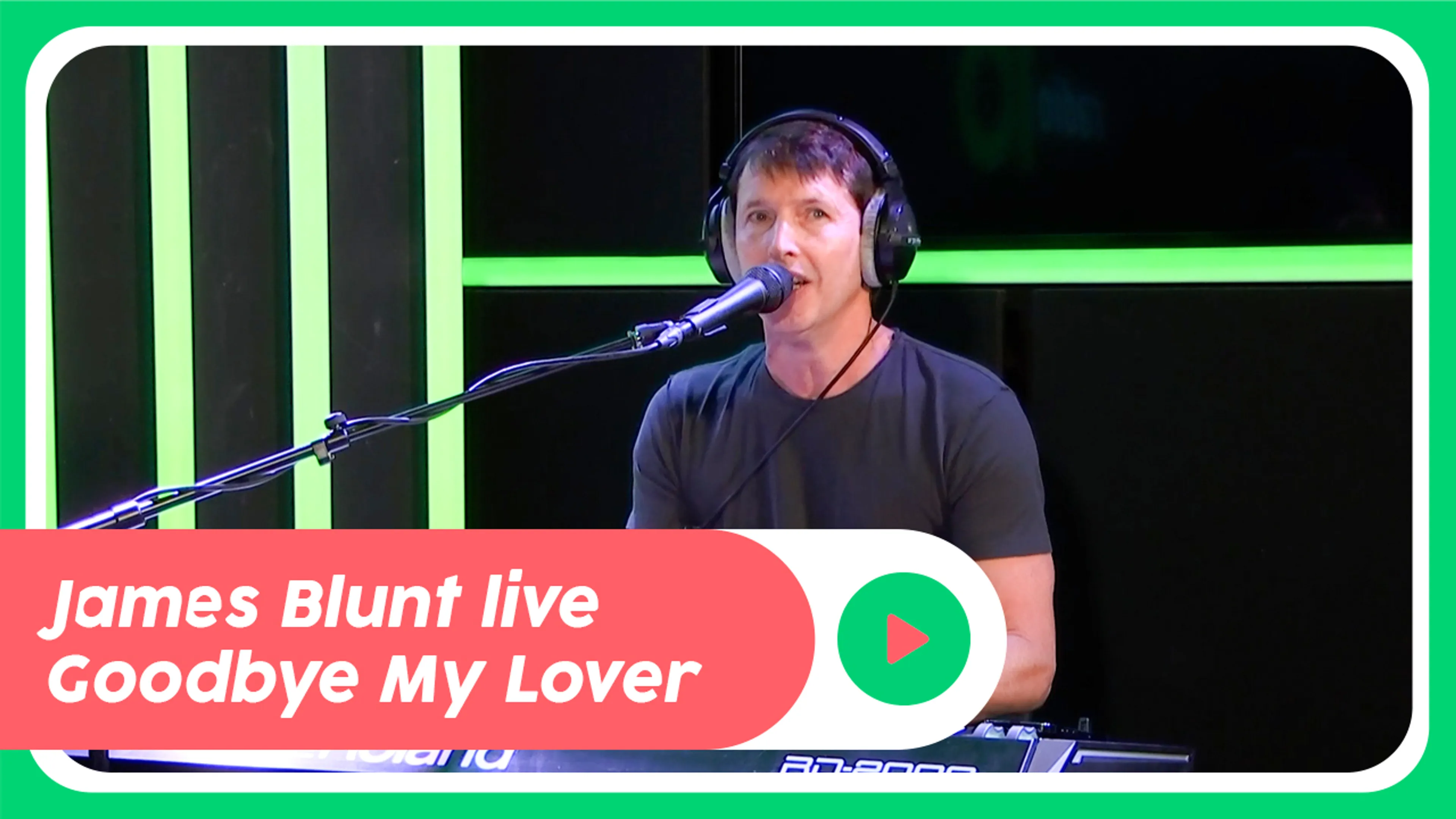James Blunt - Goodbye My Lover live @ Ekdom in de Morgen