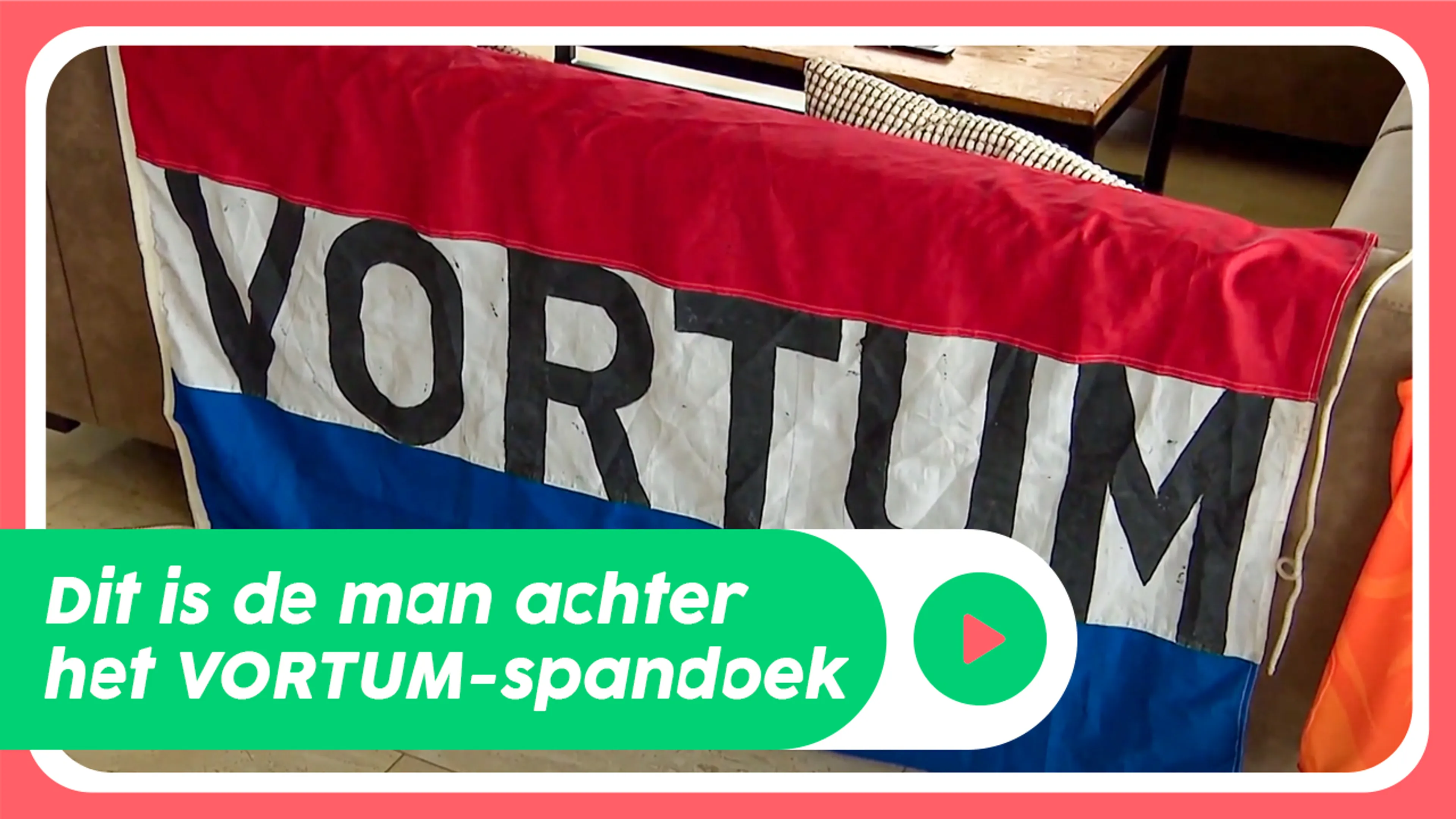 Dé man achter het bekendste spandoek van Nederland