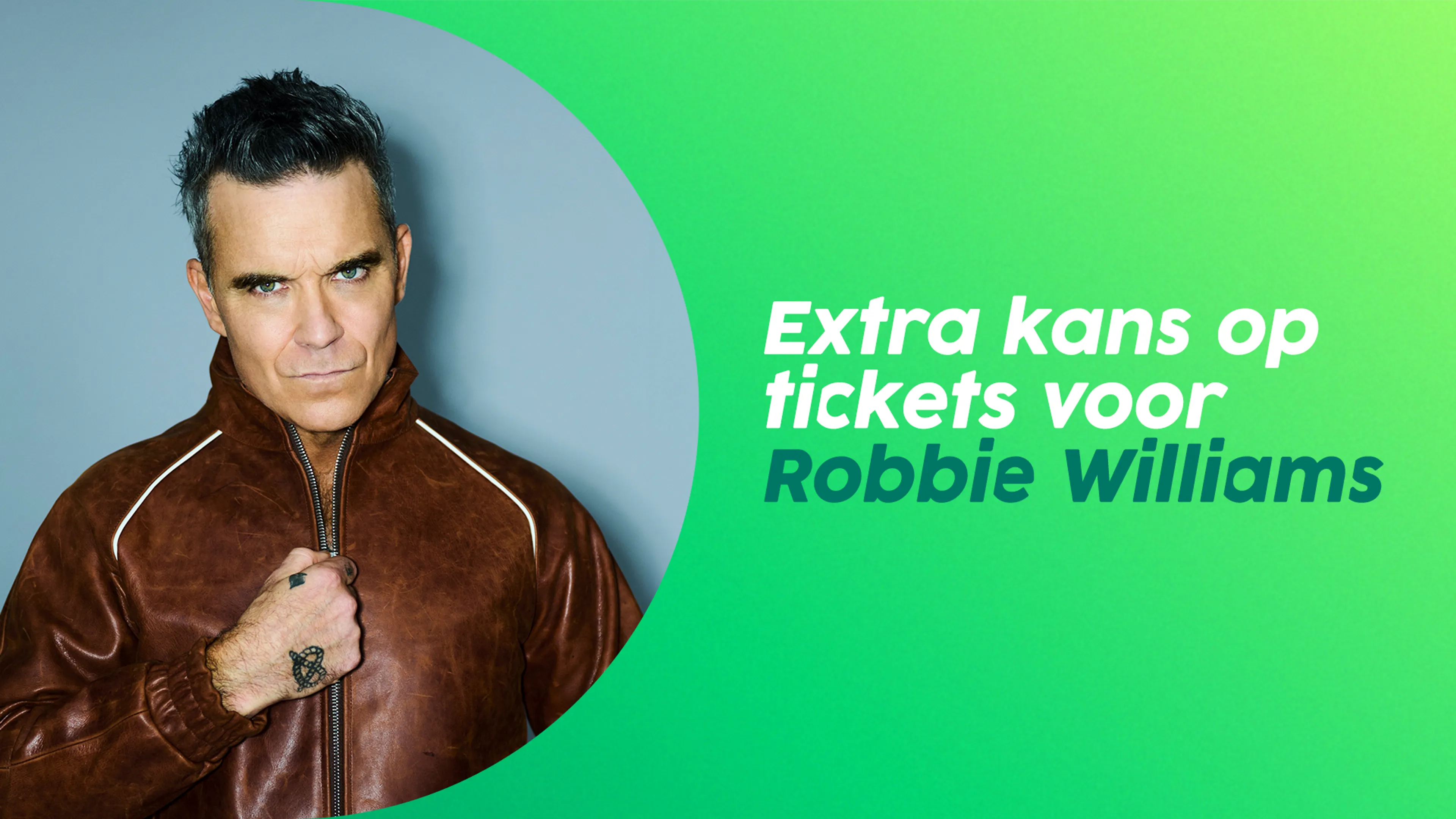 Maak extra kans op tickets voor Robbie Williams