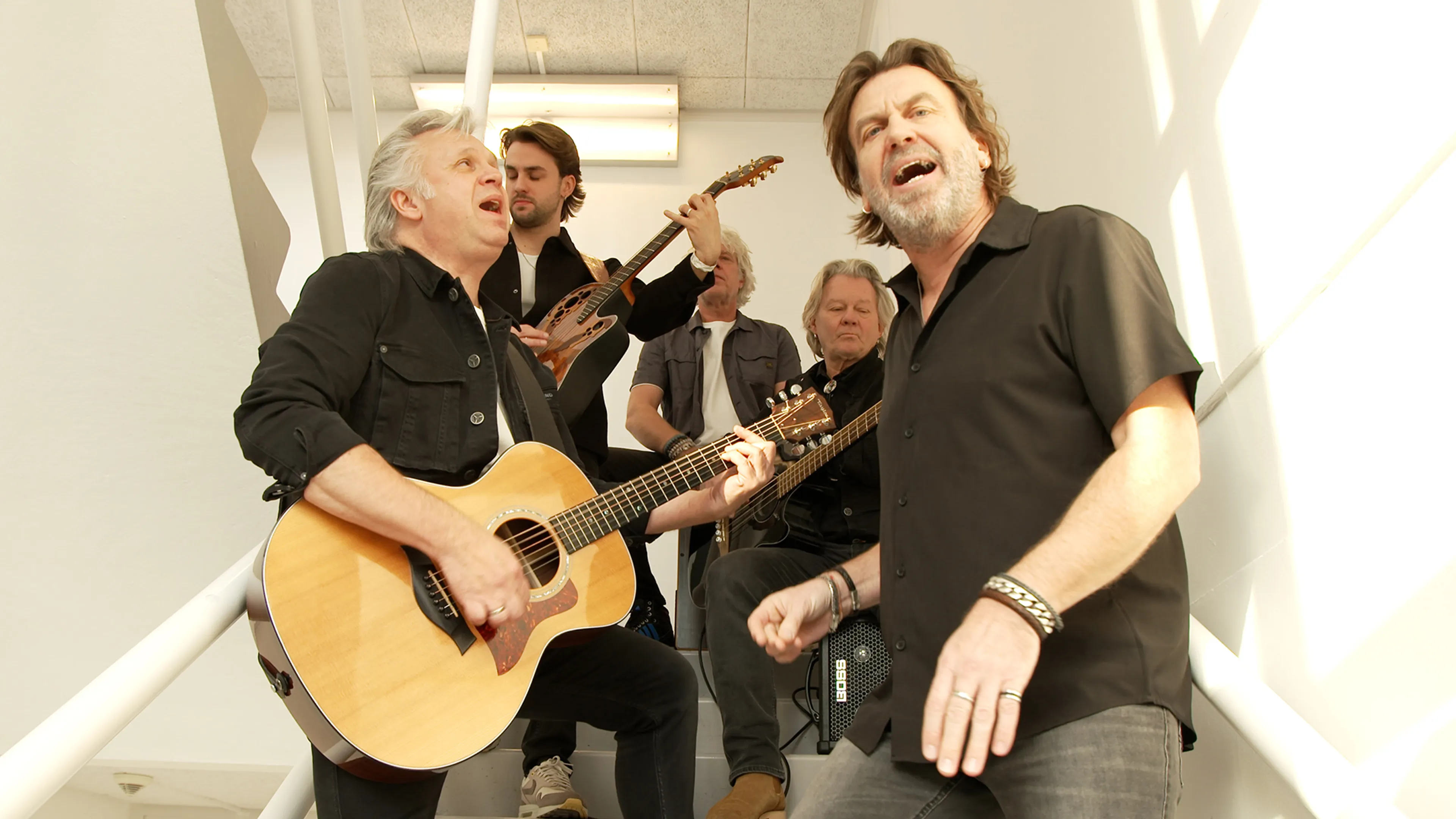 Tributeband Coming On Strong trakteert op twee optredens vanuit ons trappenhuis