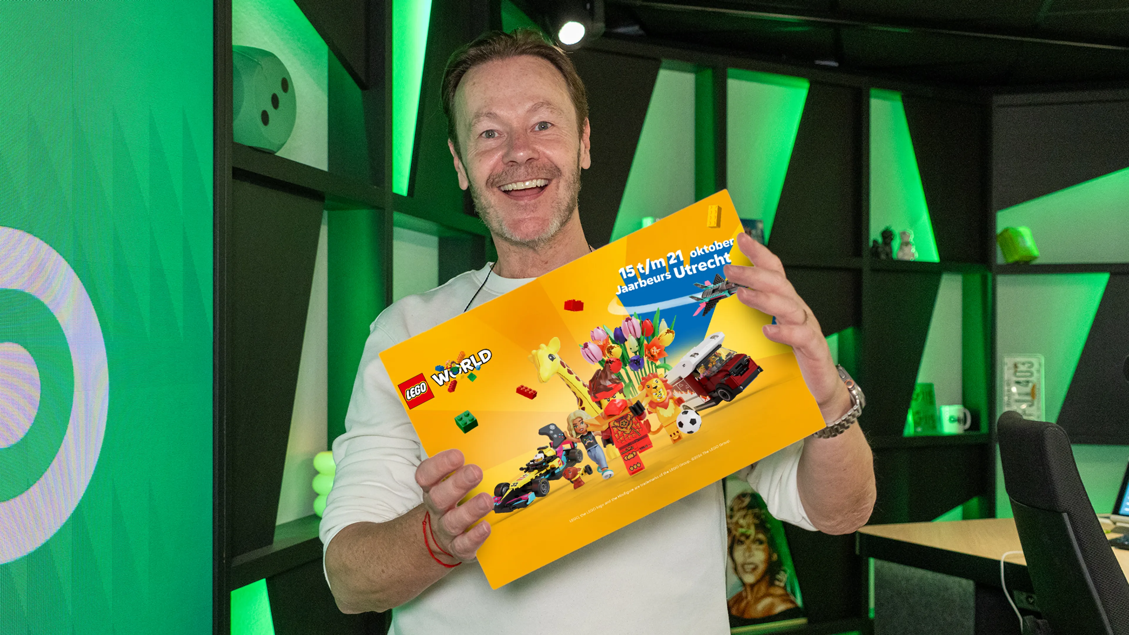 Win tickets voor LEGO® World en LEGO® sets bij Gijs op 10