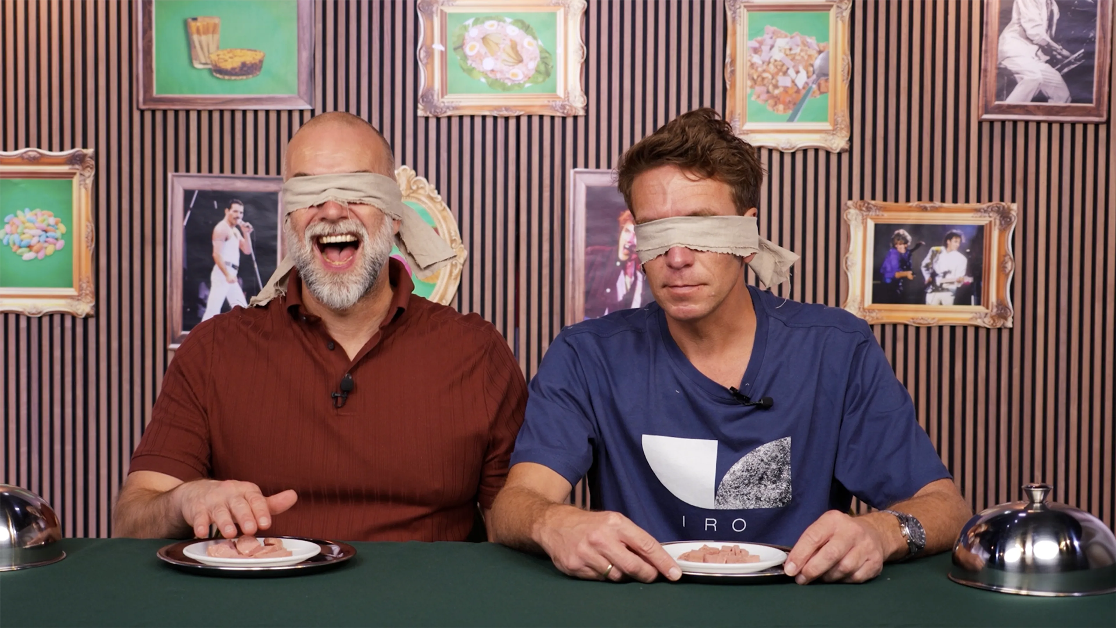 Jan-Willem en Jeroen ondergaan een spannende 80's eetproef