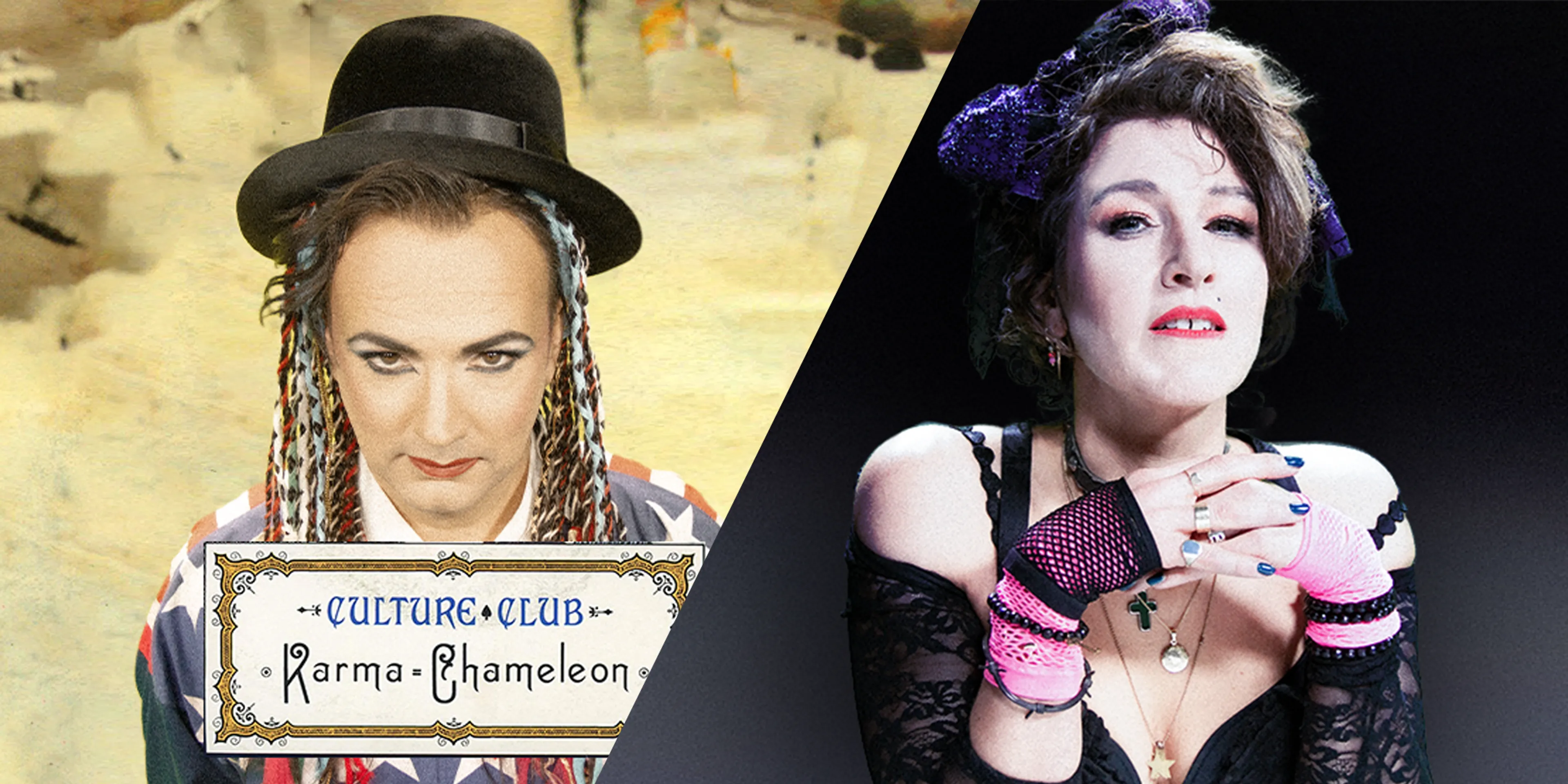 Gerard Ekdom en Evelien de Bruijn worden Boy George en Madonna