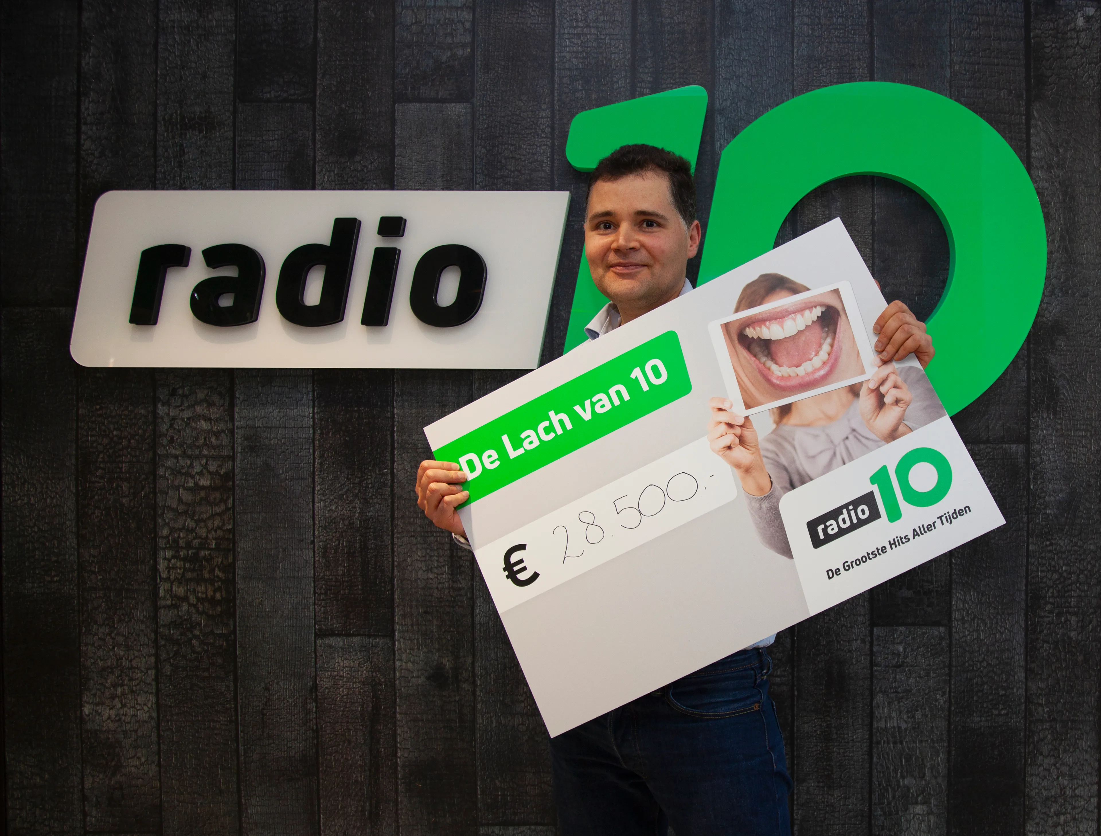 De Lach van 10 is geraden!