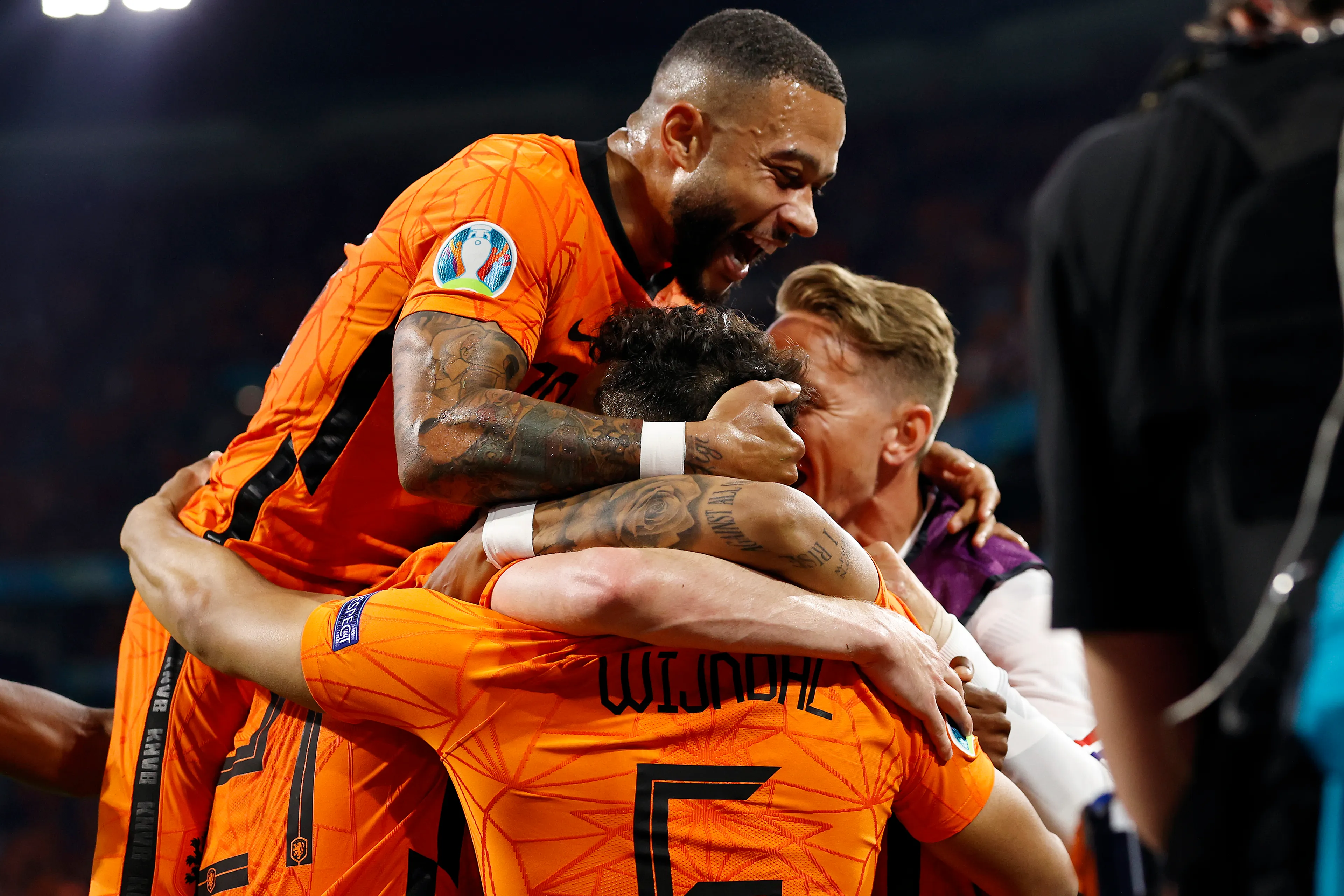 De wedstrijden van het Nederlands elftal samengevat op muziek
