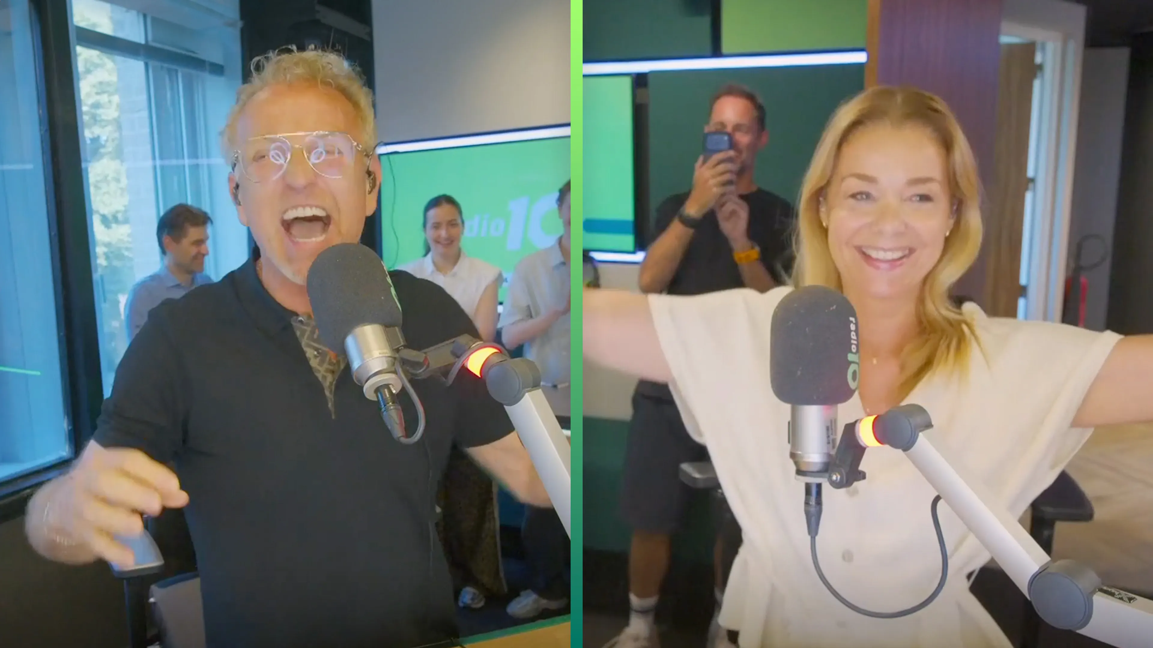 Zo namen Gordon & Froukje afscheid van Radio 10