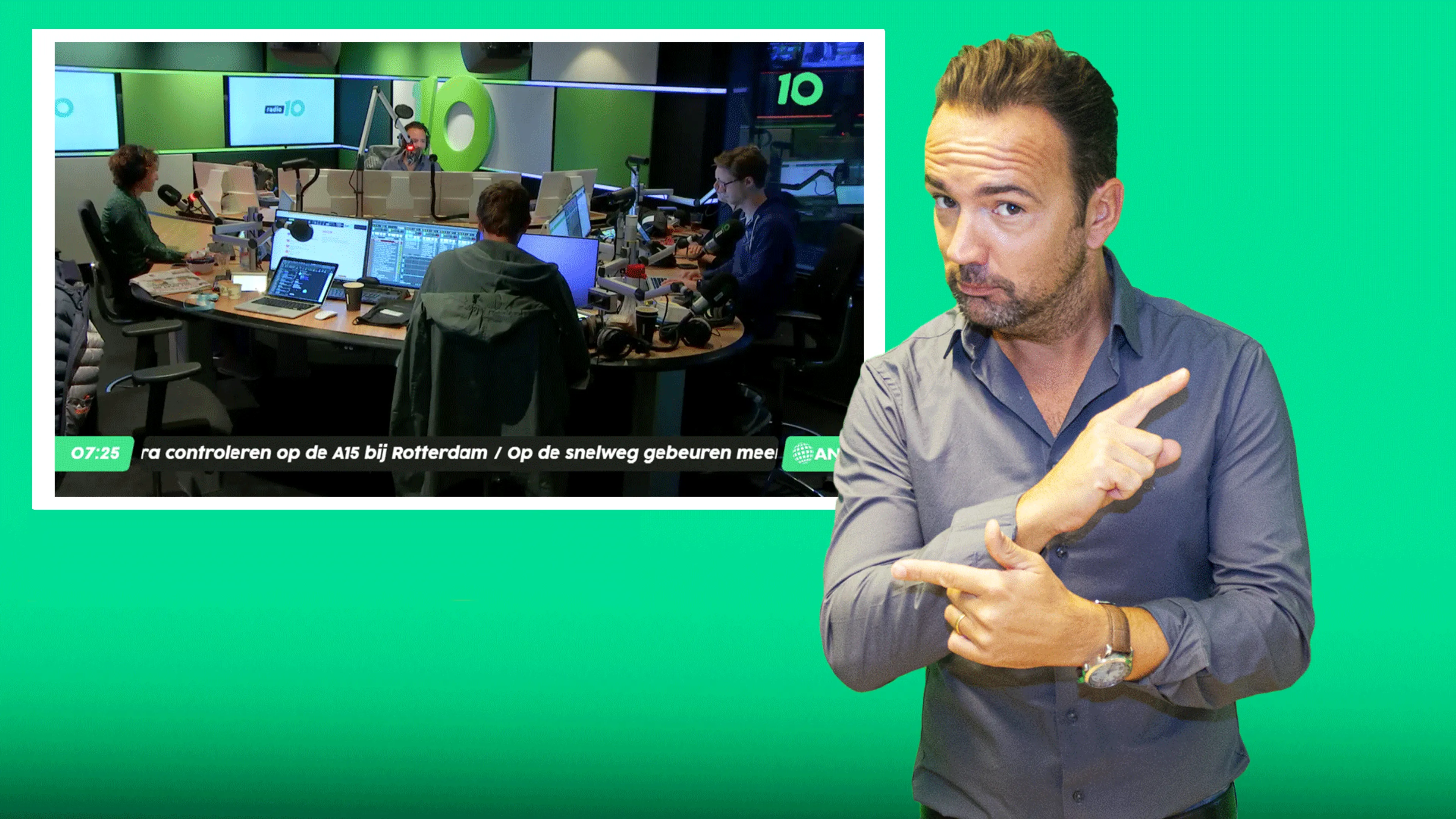 Ekdom in de Morgen met Tolk Gebarentaal