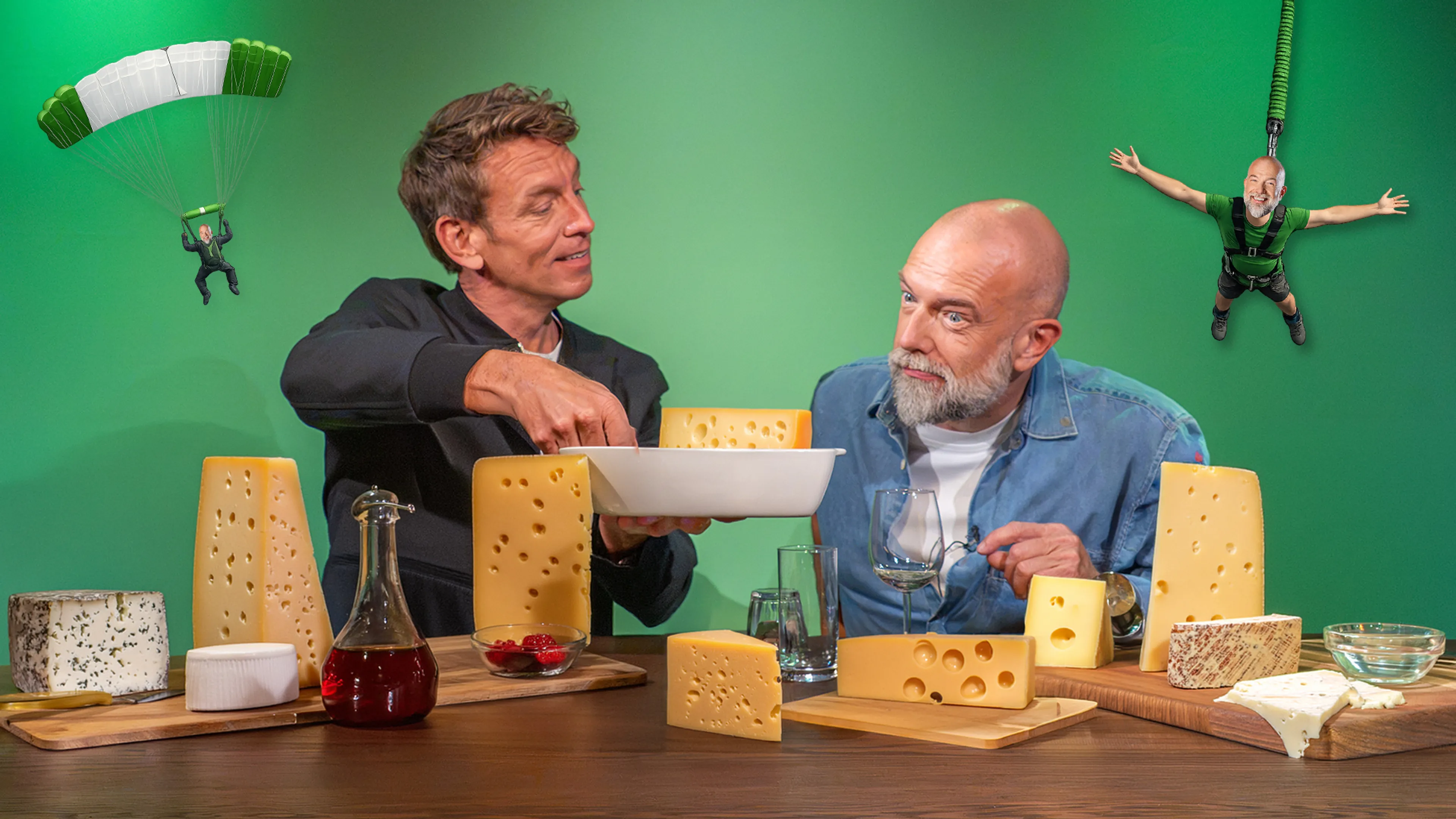Wat staat er absoluut NIET op de bucketlist van Jan-Willem en Jeroen?