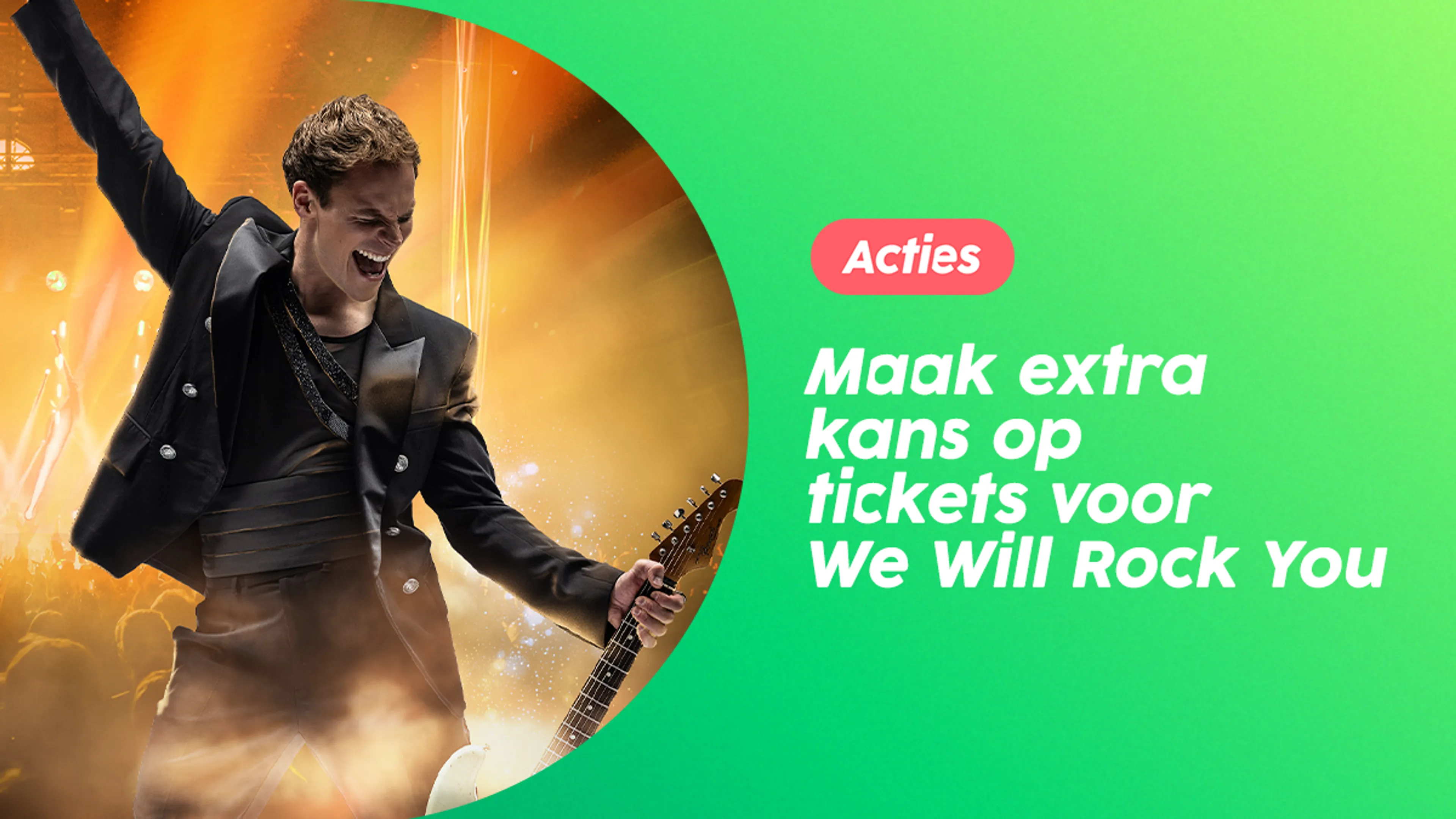 Maak extra kans op tickets voor We Will Rock You