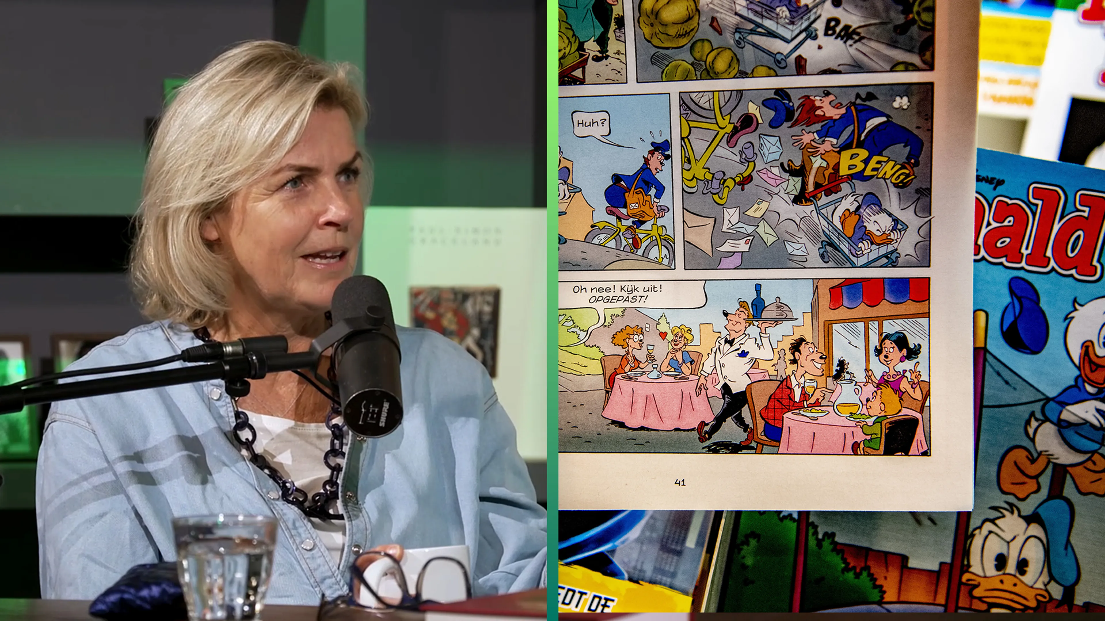 Groetjes van Oom Donald: Irene Moors schreef ooit brieven voor de Donald Duck