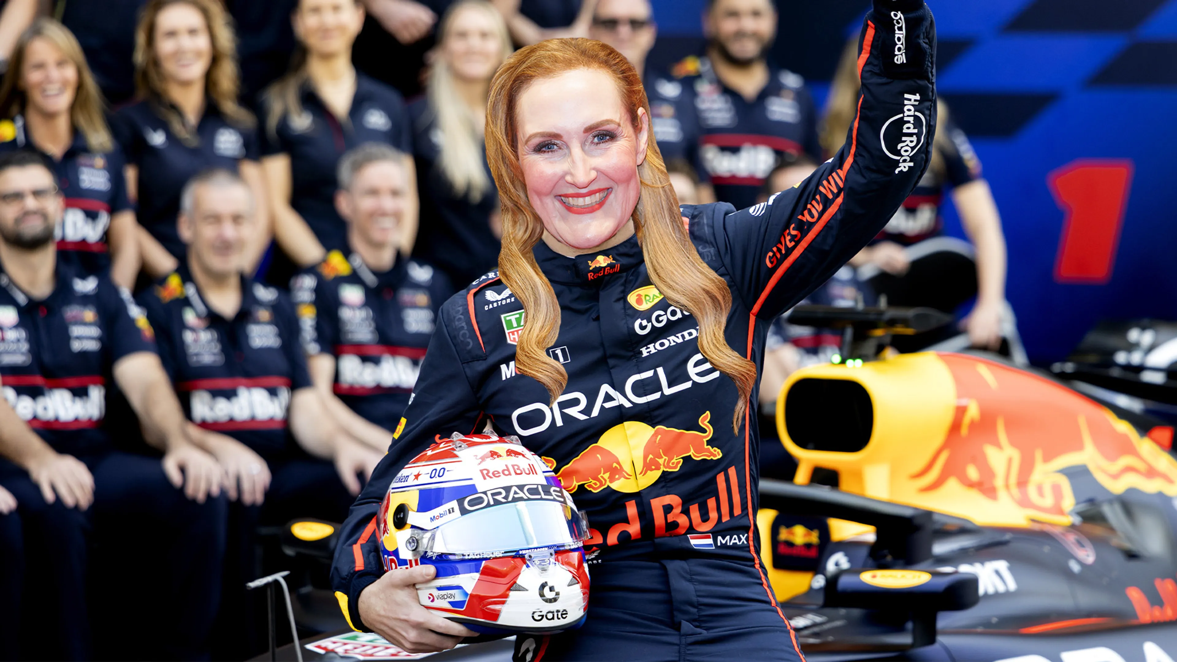 Hannelore Zwitserlood weet uit eigen ervaring hoe het is om Formule 1-coureur te zijn!