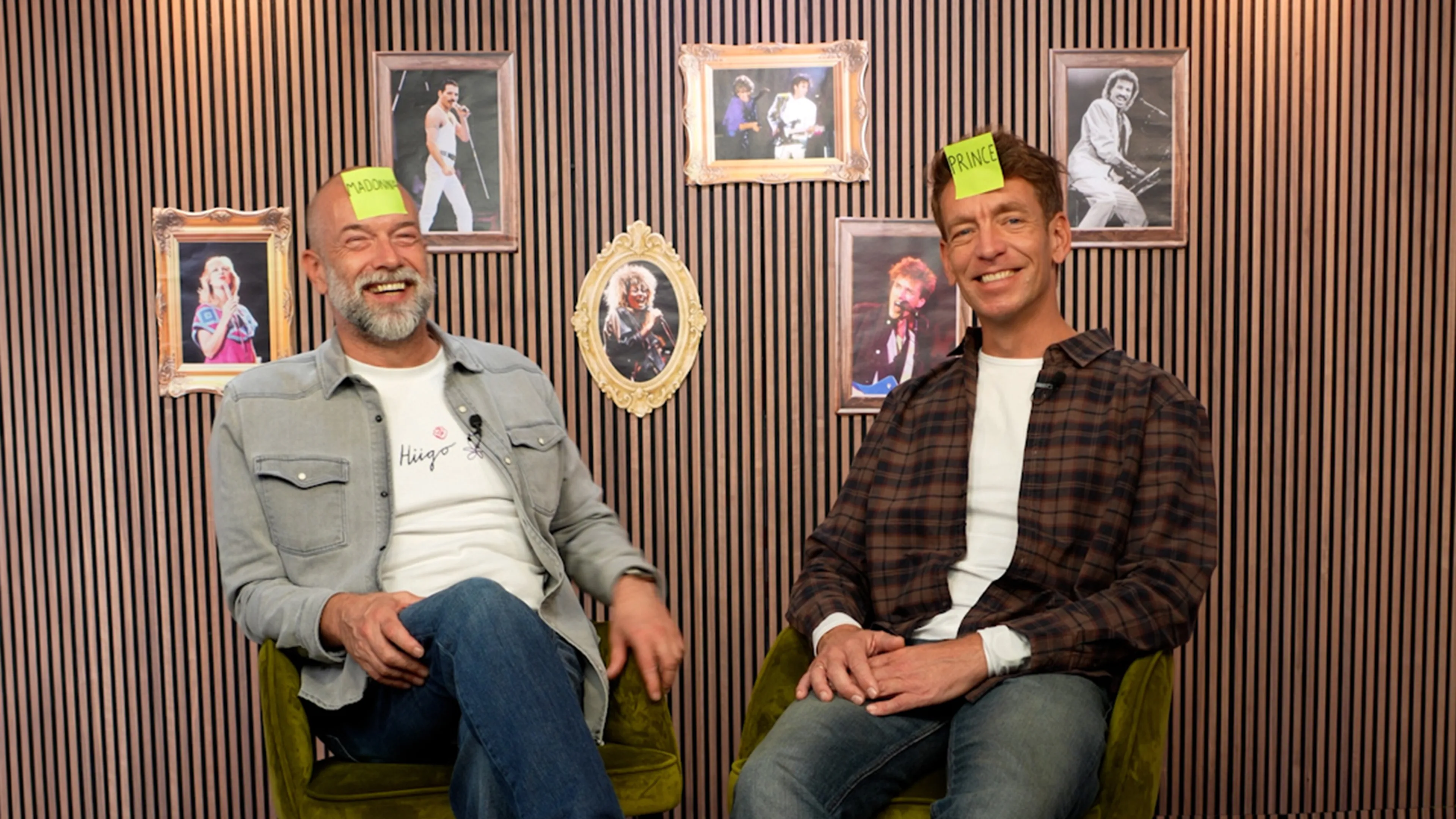 Jan-Willem en Jeroen doen een potje Wie ben ik? met 80's-iconen!
