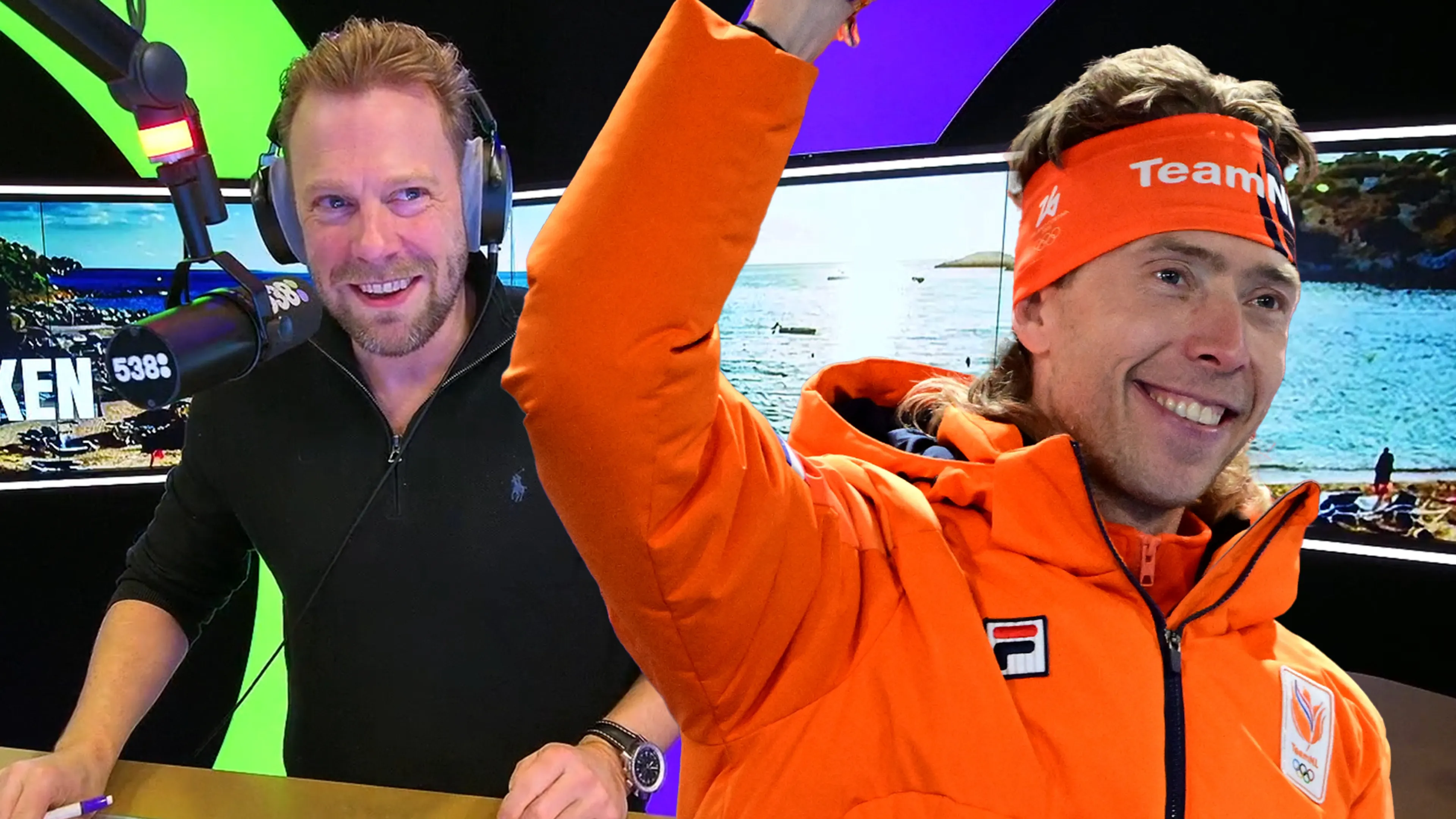 Jorrit Bergsma reageert op gouden Olympische Winterspelen 🥇