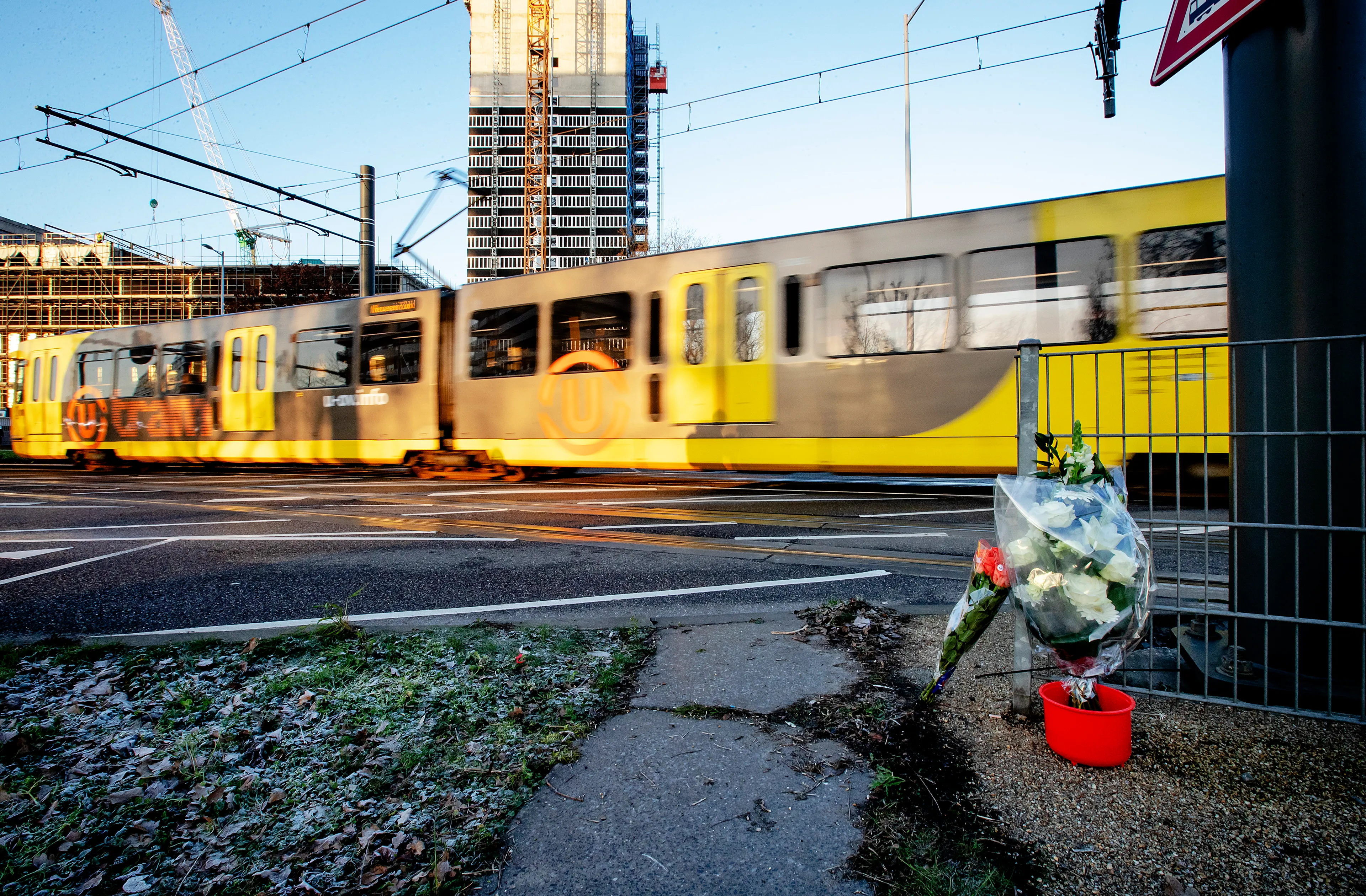 Bart zag arrestatie verdachte aanslag Utrecht gebeuren