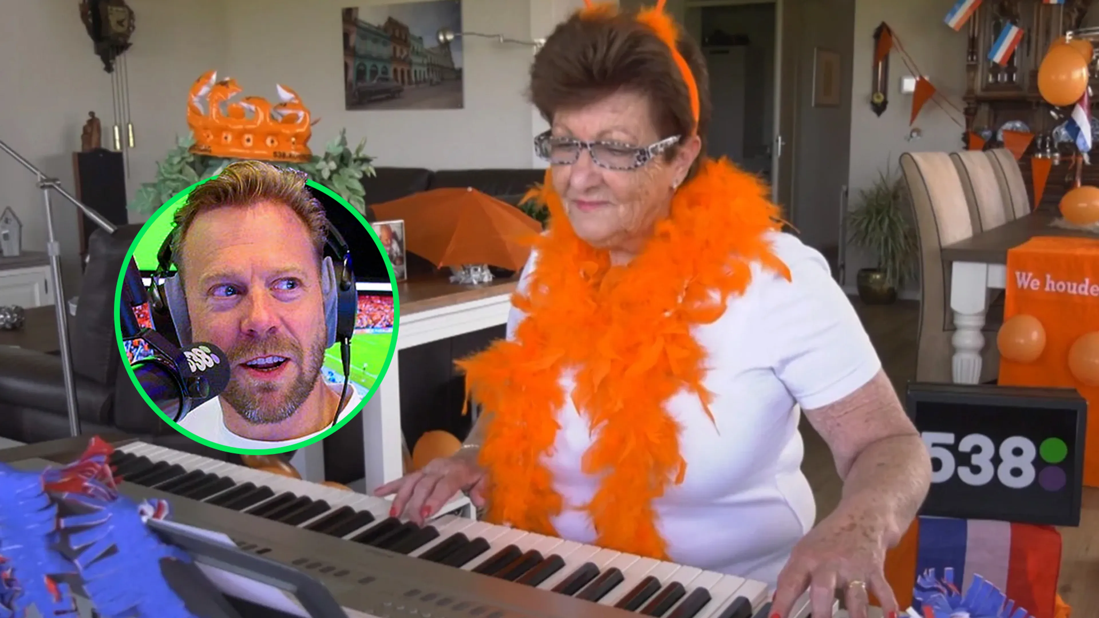 Orgel Joke treedt definitief op tijdens het WK