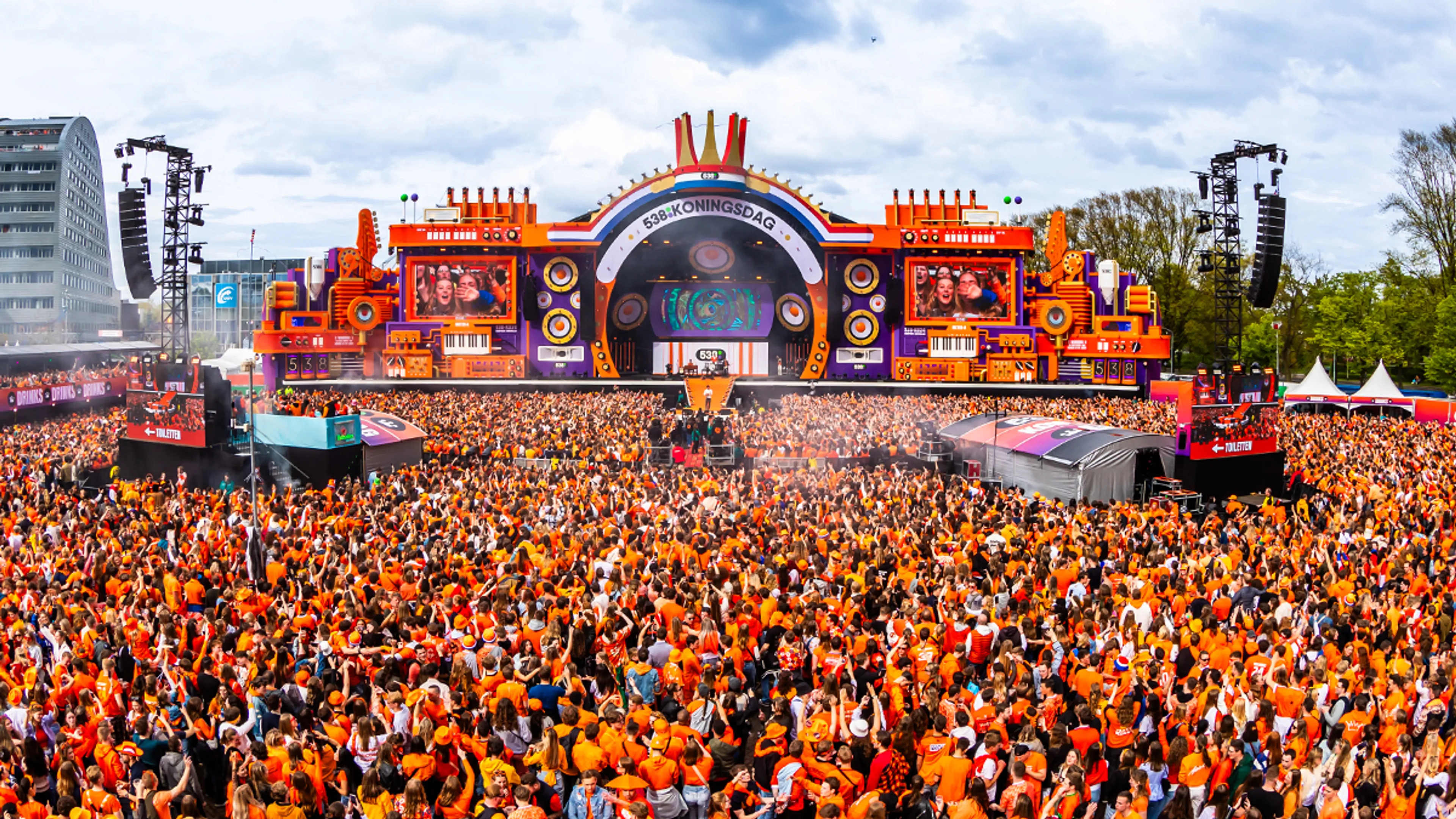 Dit is de timetable van 538 Koningsdag 2026