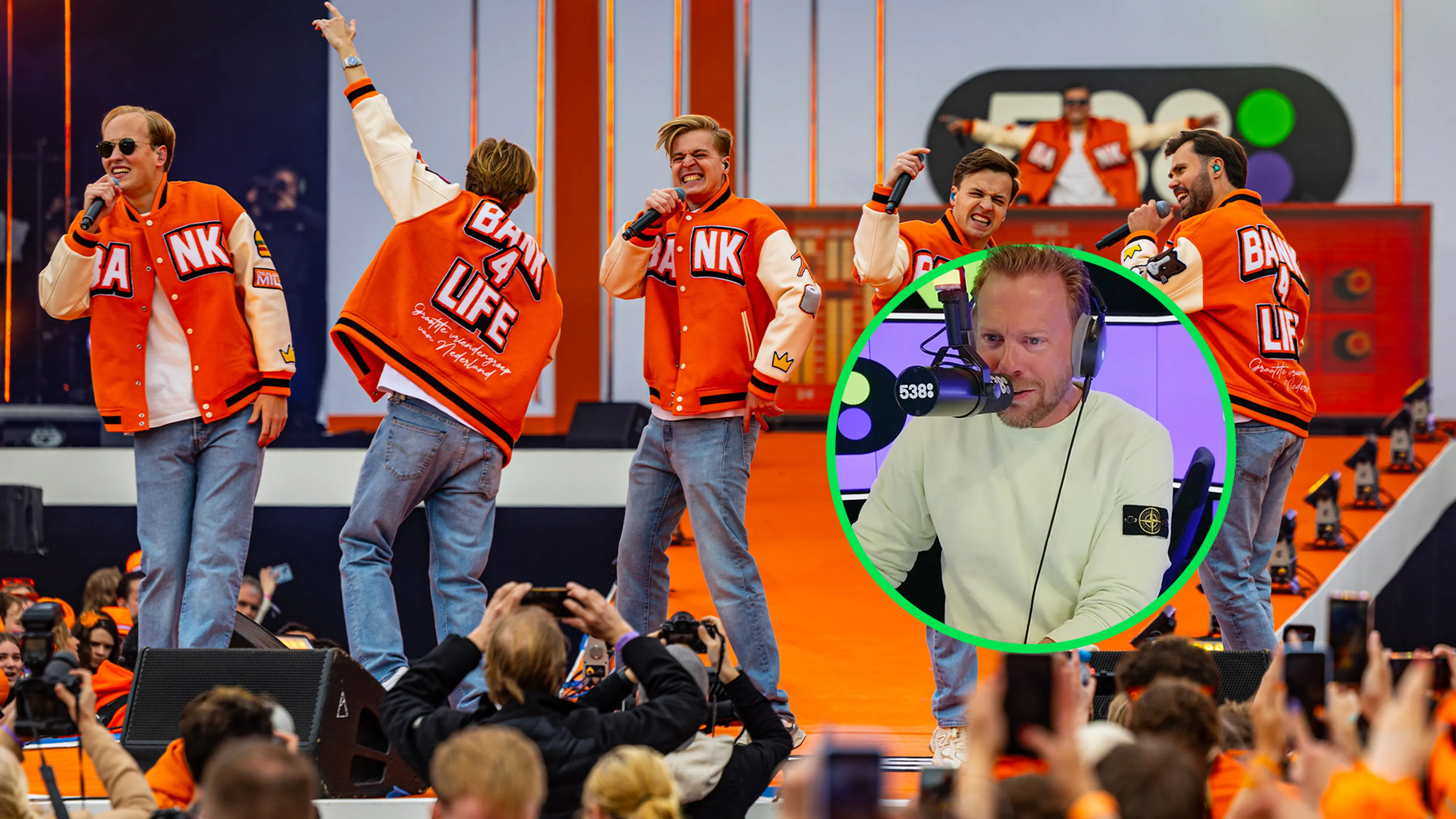 De Bankzitters zijn erbij op 538 Koningsdag 2025!