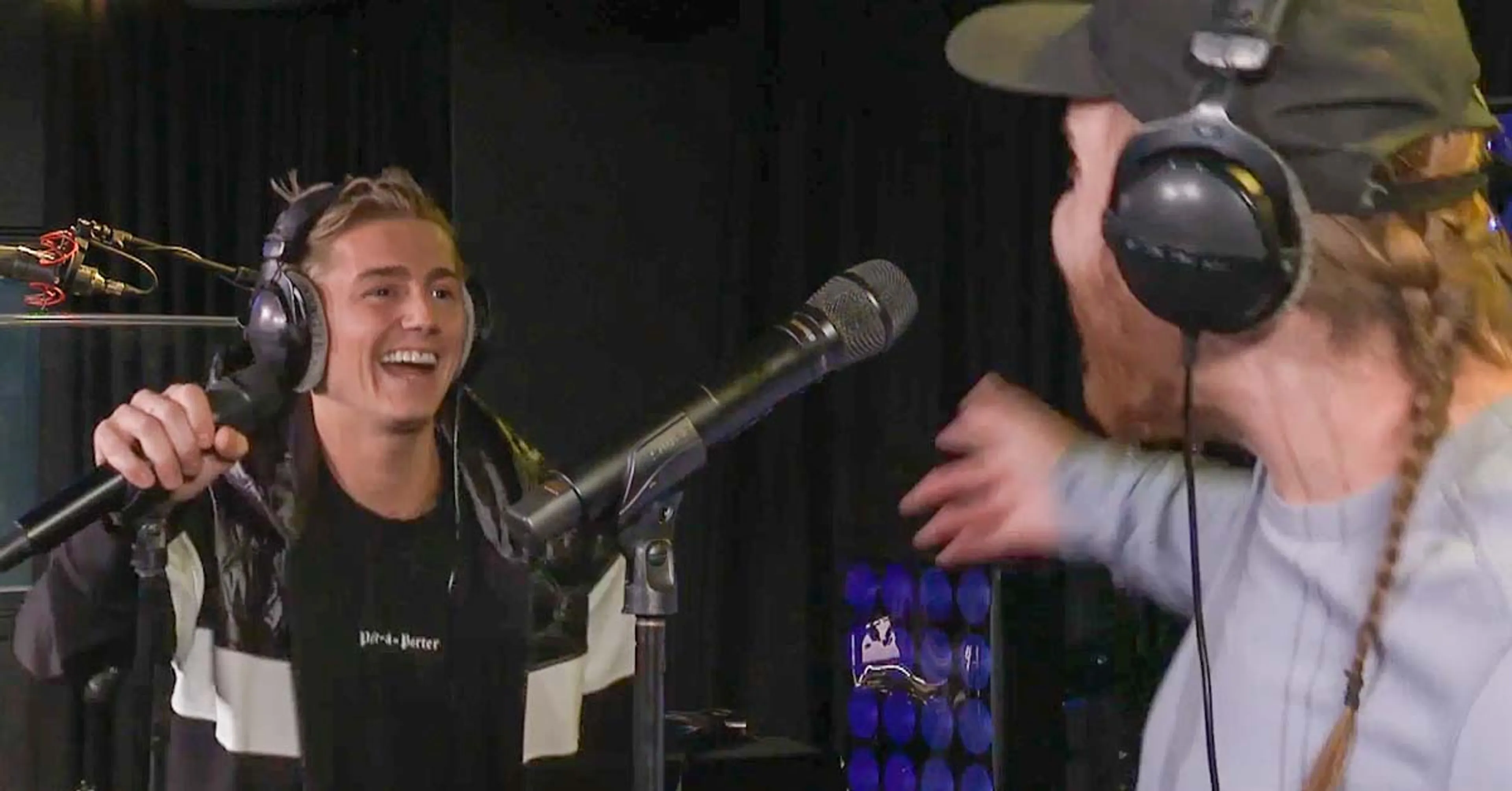 Feest in de 538-studio, want Donnie en Mart Hoogkamer zijn er!