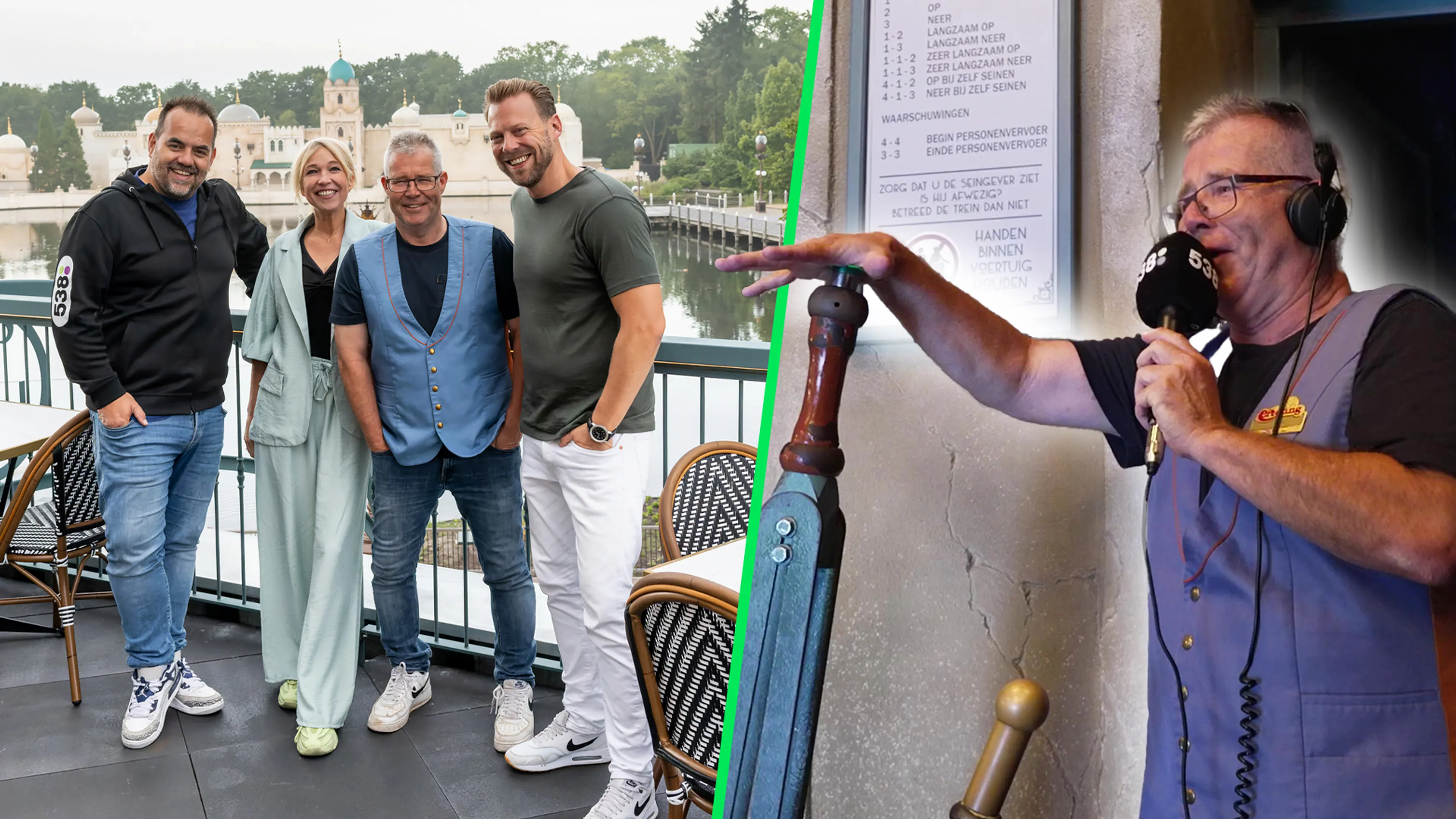 Dit was De 538 Ochtendshow vanuit het Efteling Grand Hotel!