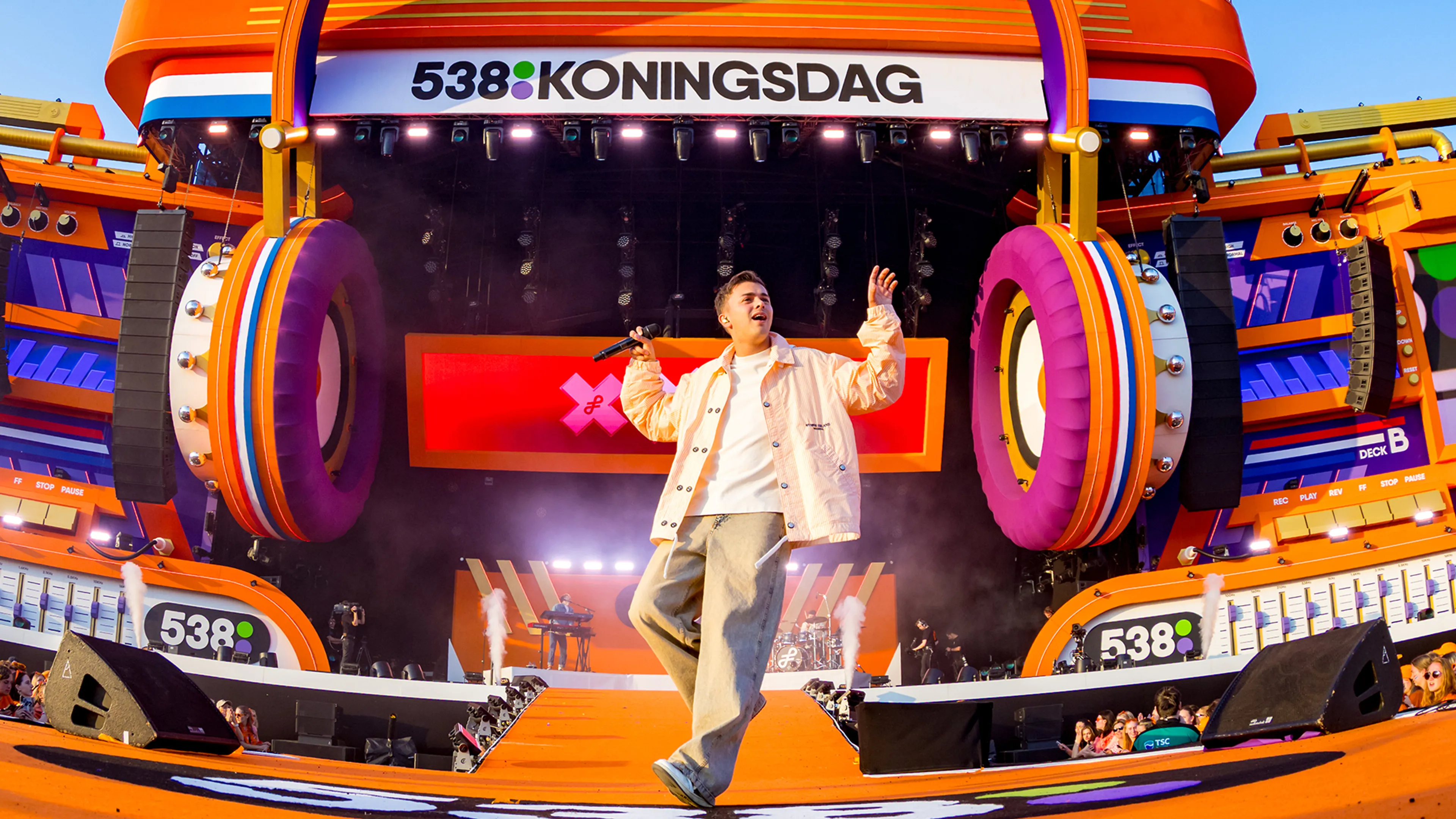 Flemming danst automatisch op 538 Koningsdag 2025!