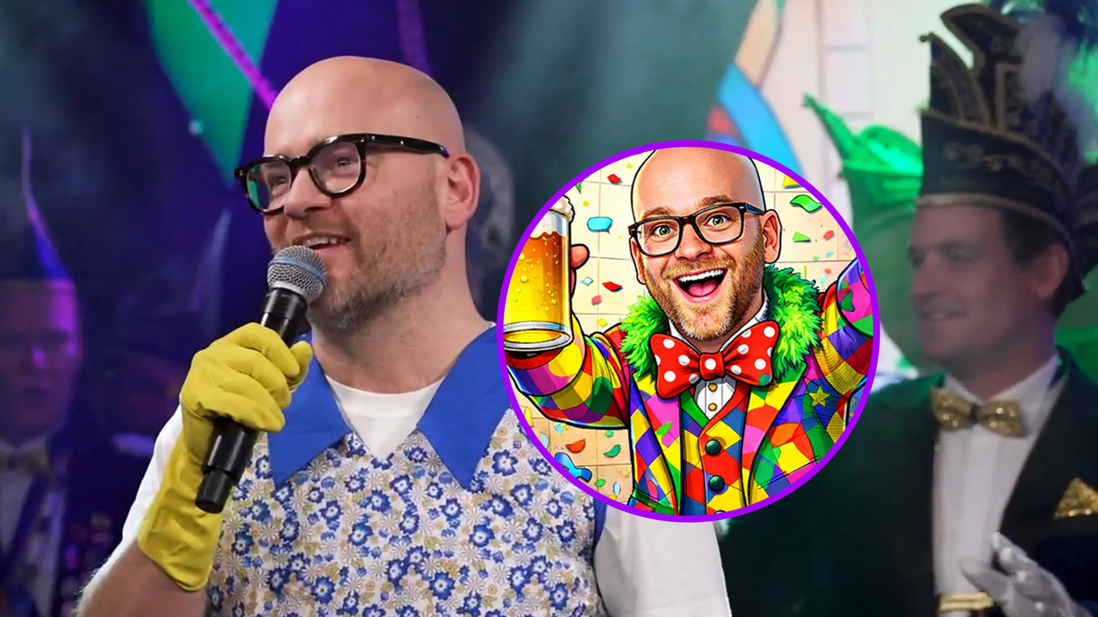 Van der Goat Live in de studio met zijn carnavals hit Urinoir!