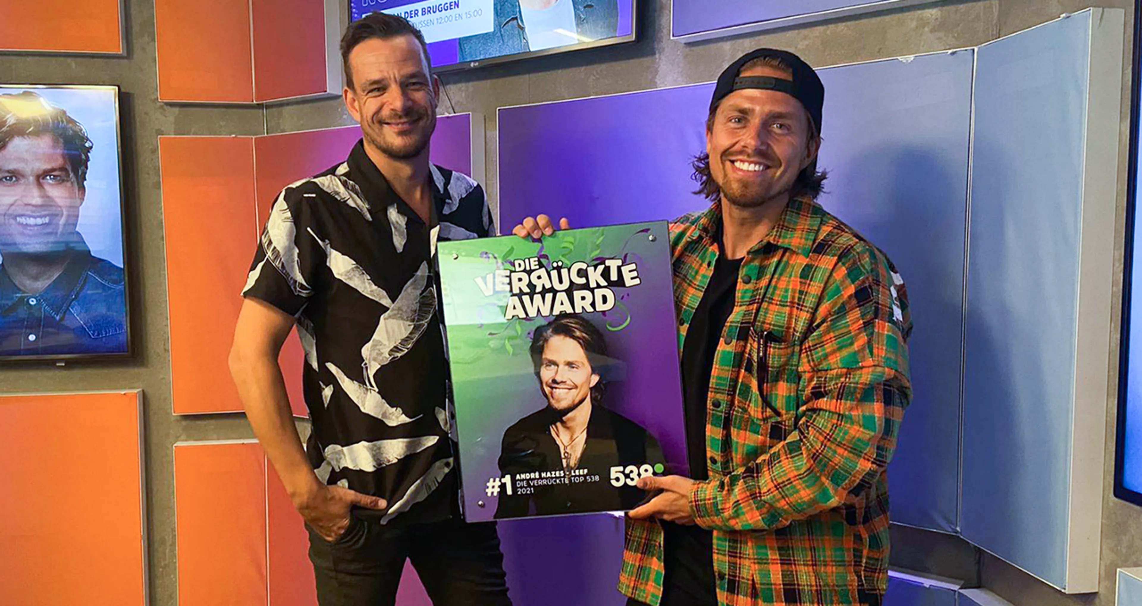André Hazes krijgt Verrückte Award voor Leef!
