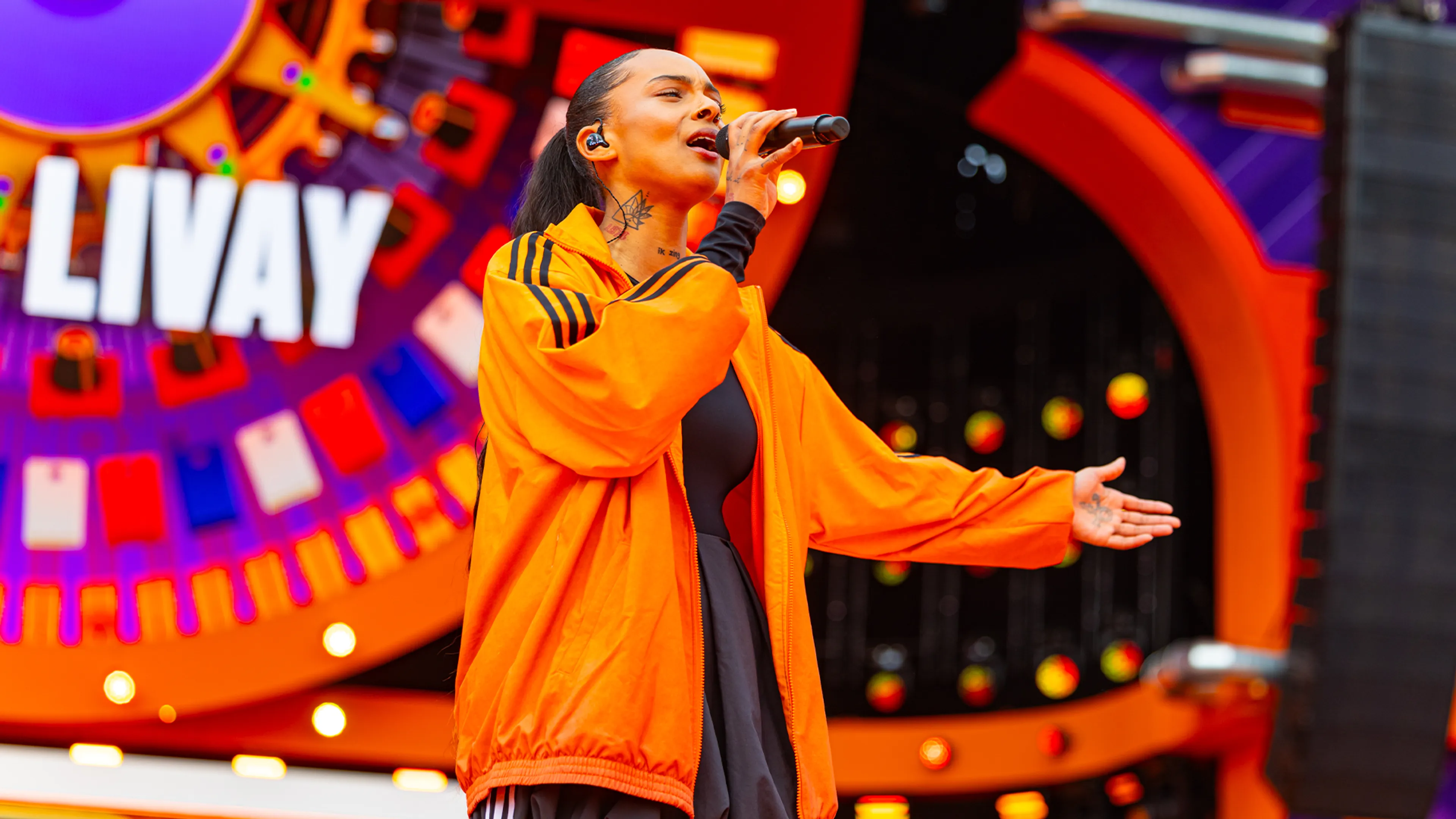 Kippenvel bij Zoë Livay op 538 Koningsdag