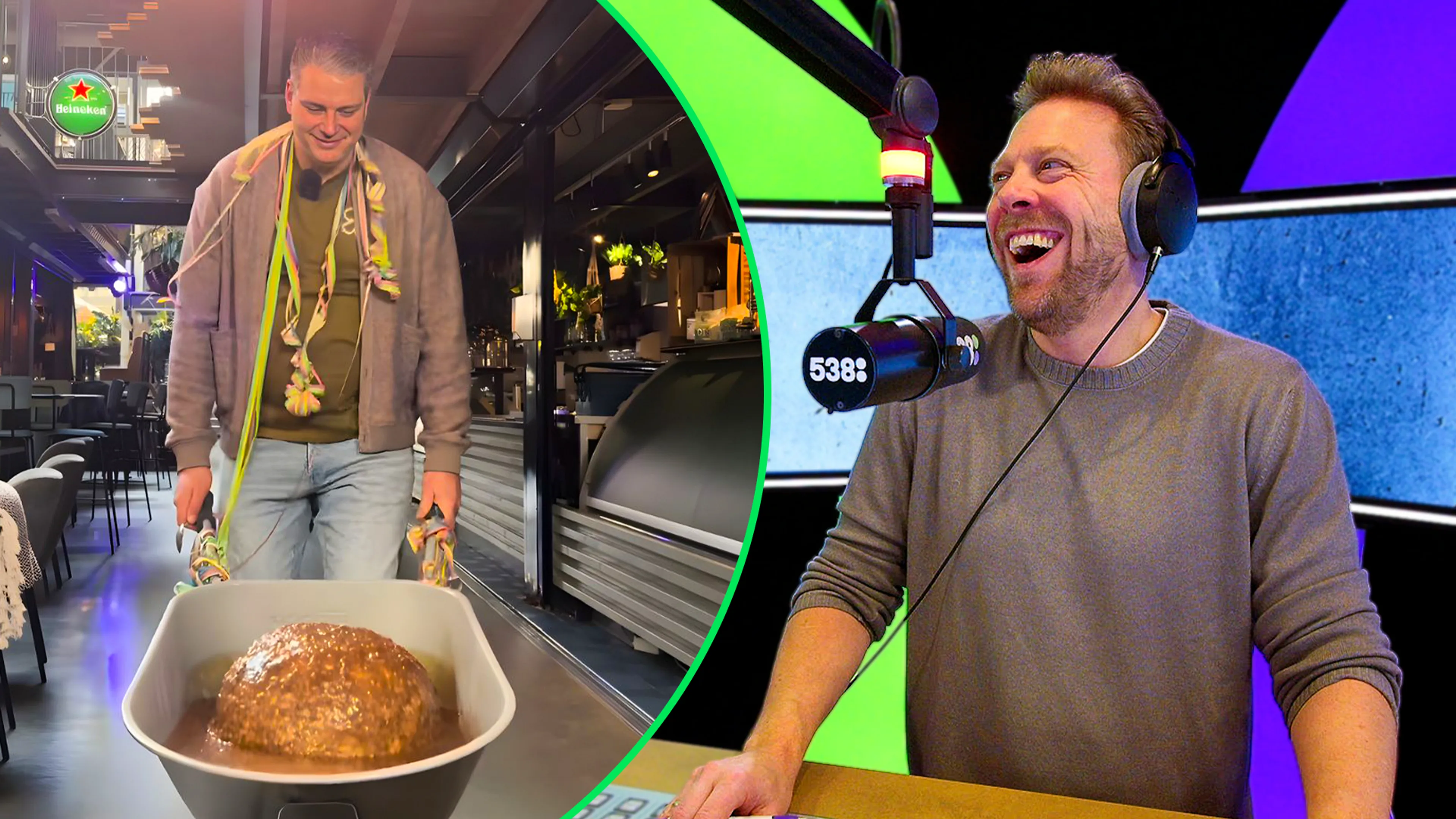 Deze carnavaleske snack weegt 28 kilo!