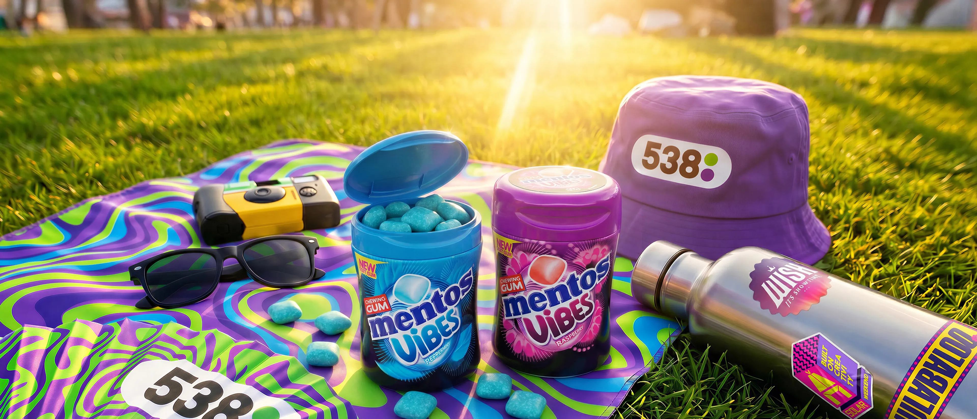 Win festivaltickets én een Mentos Vibes pakket