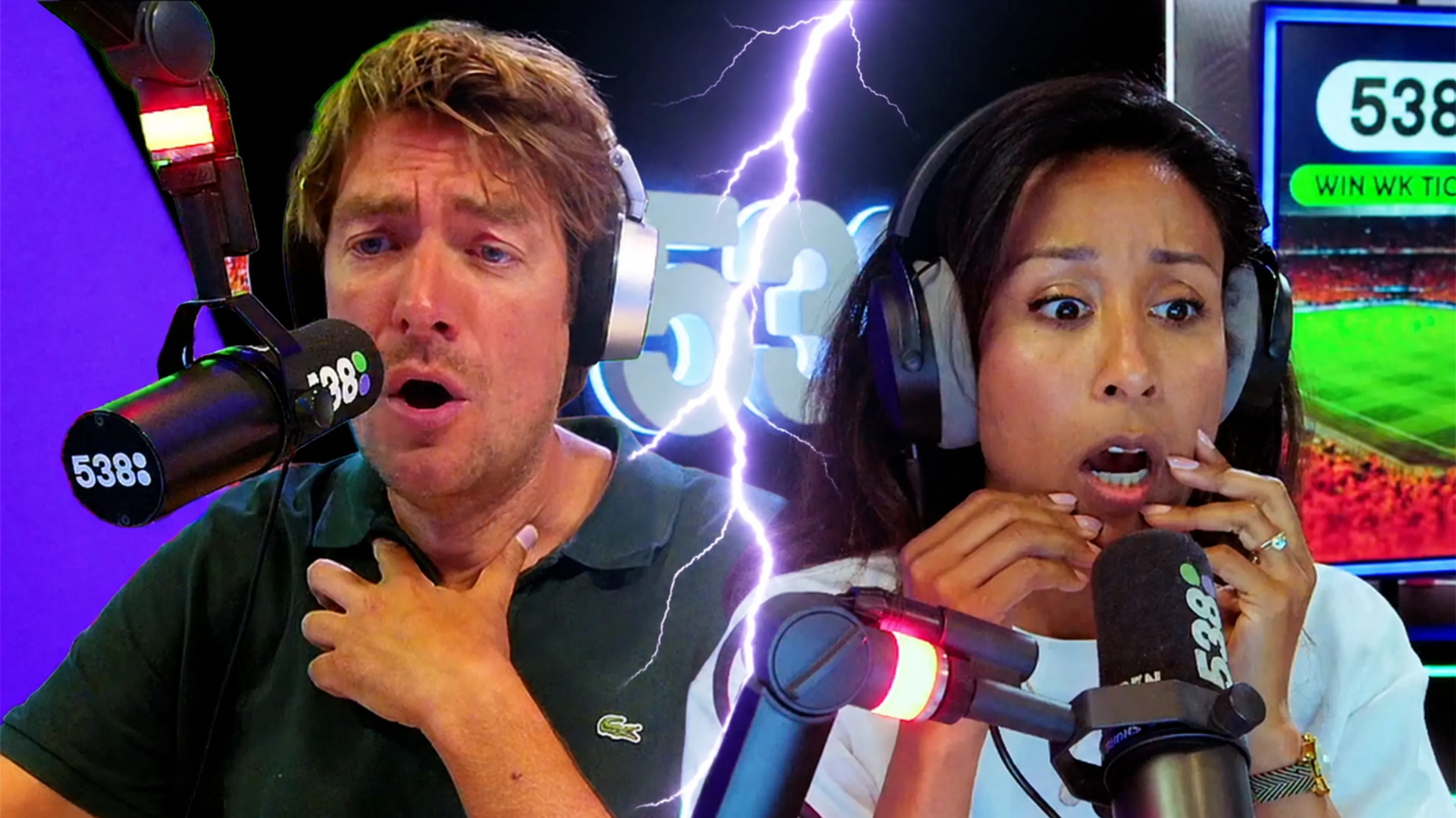 Ze wilde nog snel één ding doen tijdens het onweer... toen sloeg de bliksem in⚡😱