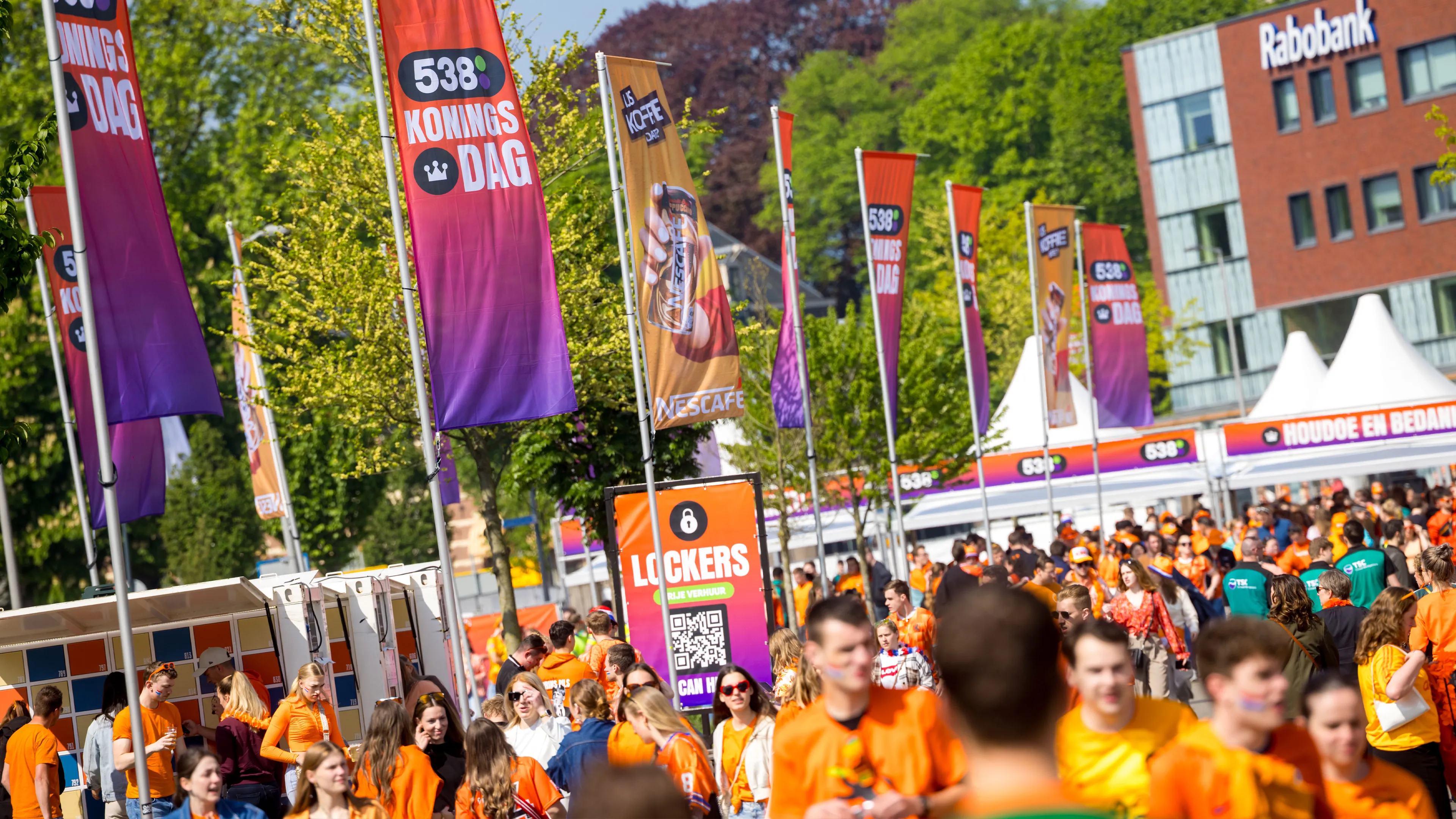 Route, vervoer en parkeren op 538 Koningsdag
