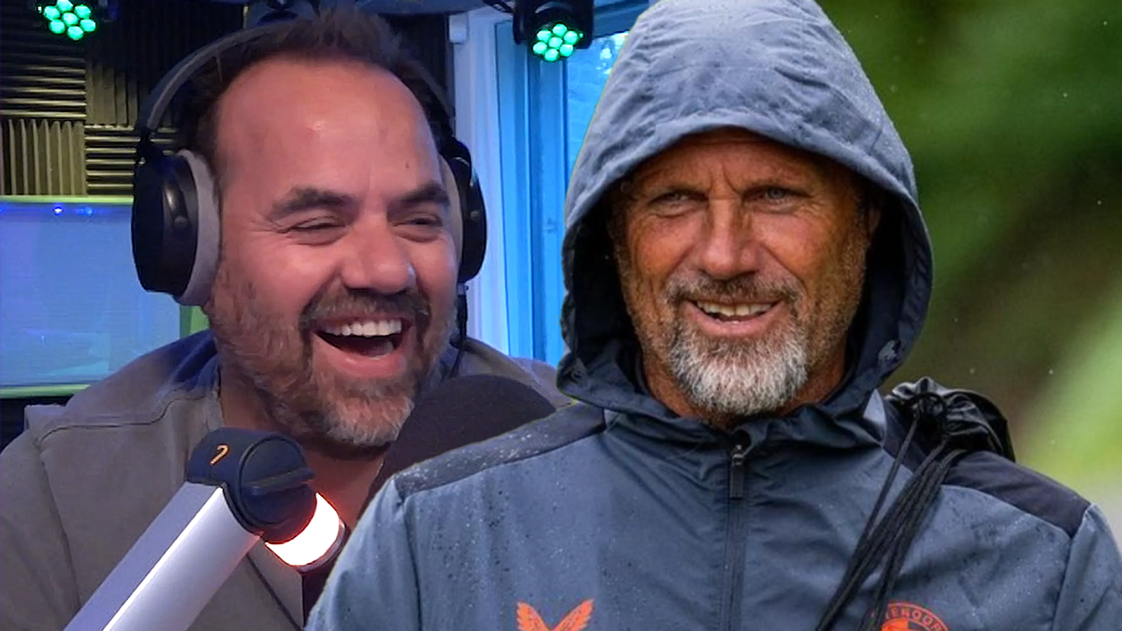 Feyenoord-trainer John de Wolf heeft zin in de wedstrijd: 'Het is droog!'