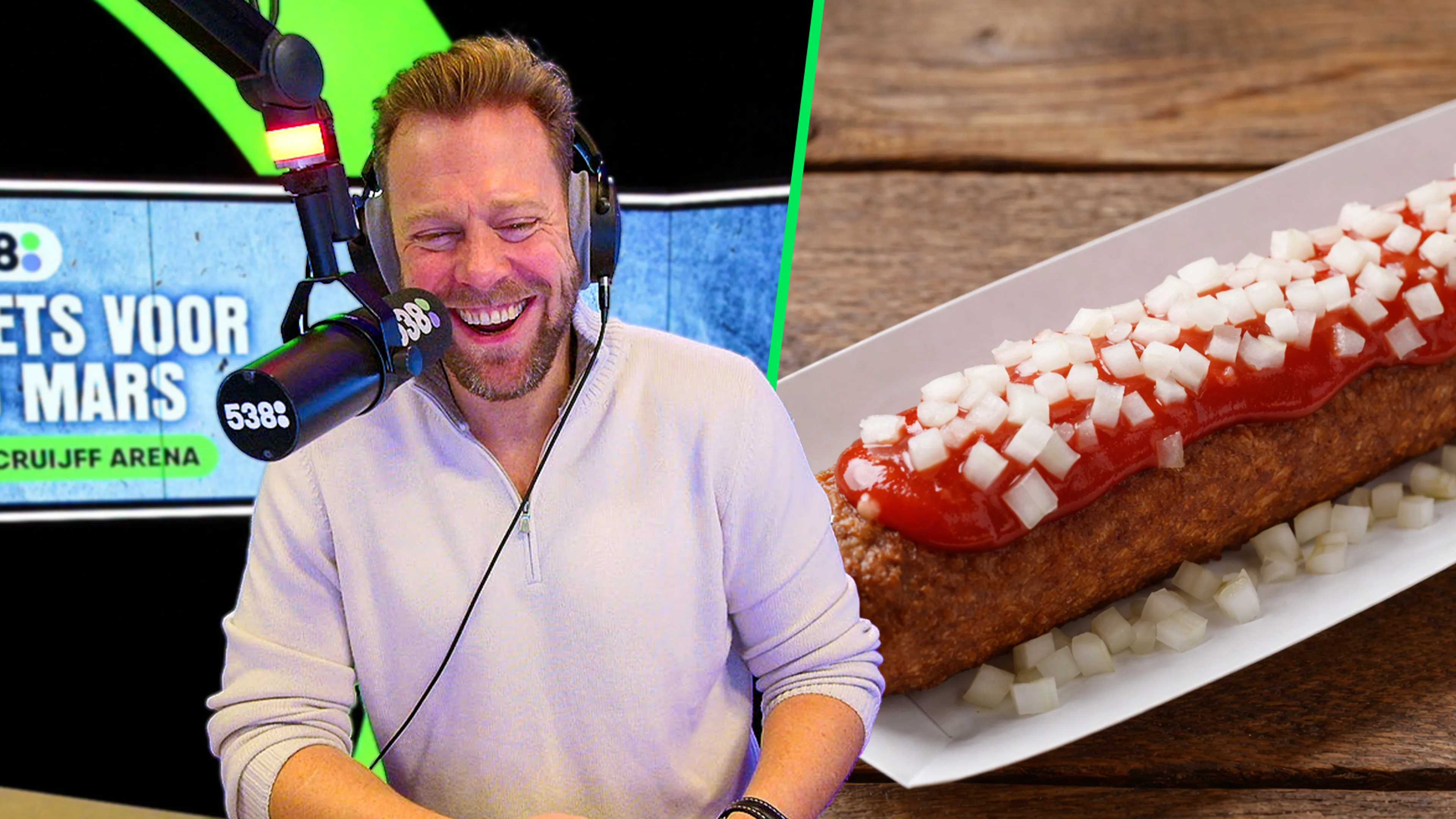 Dordtenaar Tjarco wil de frikandel eren met standbeeld