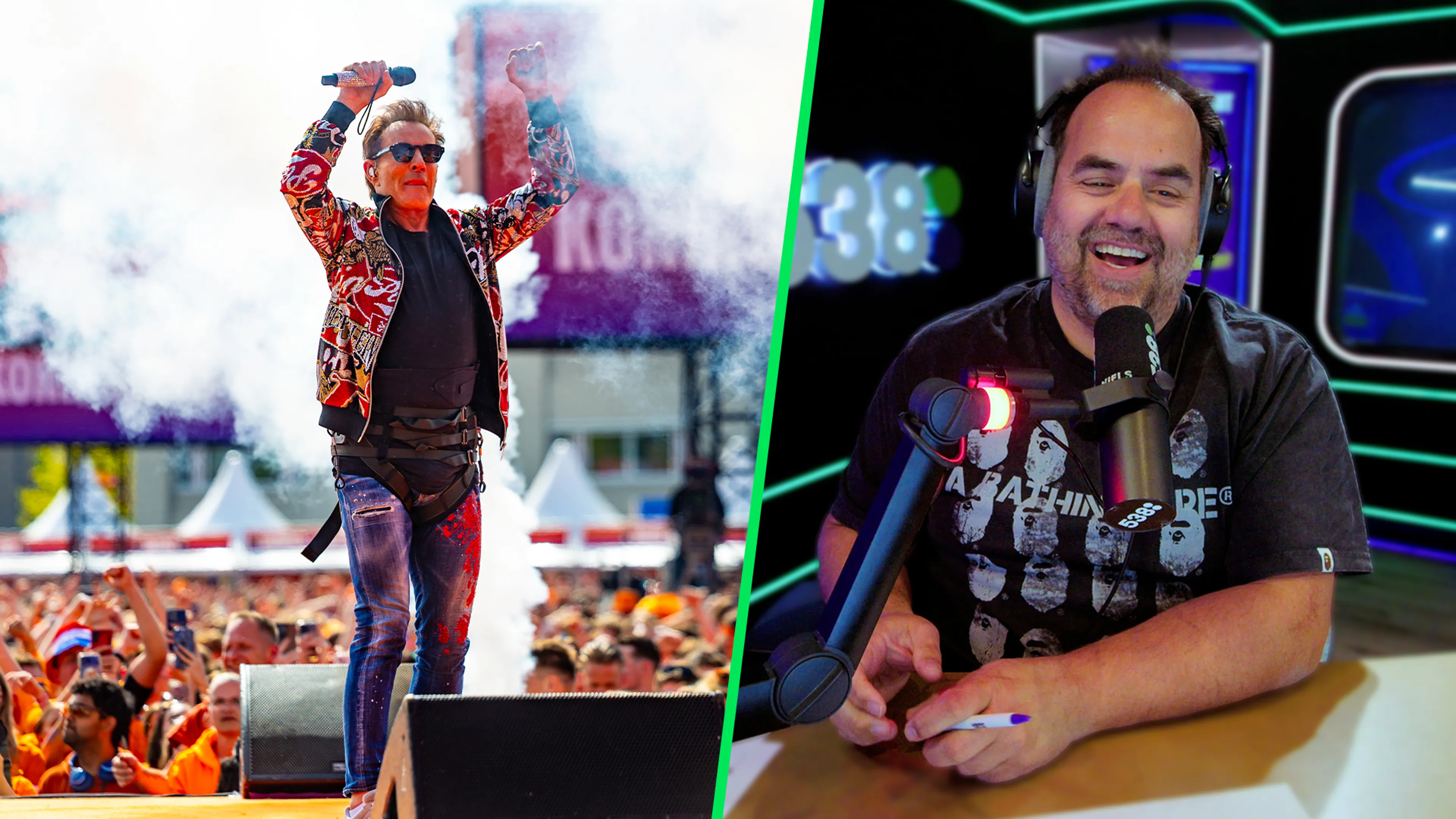 Gerard Joling steelt de show met Afrojack!