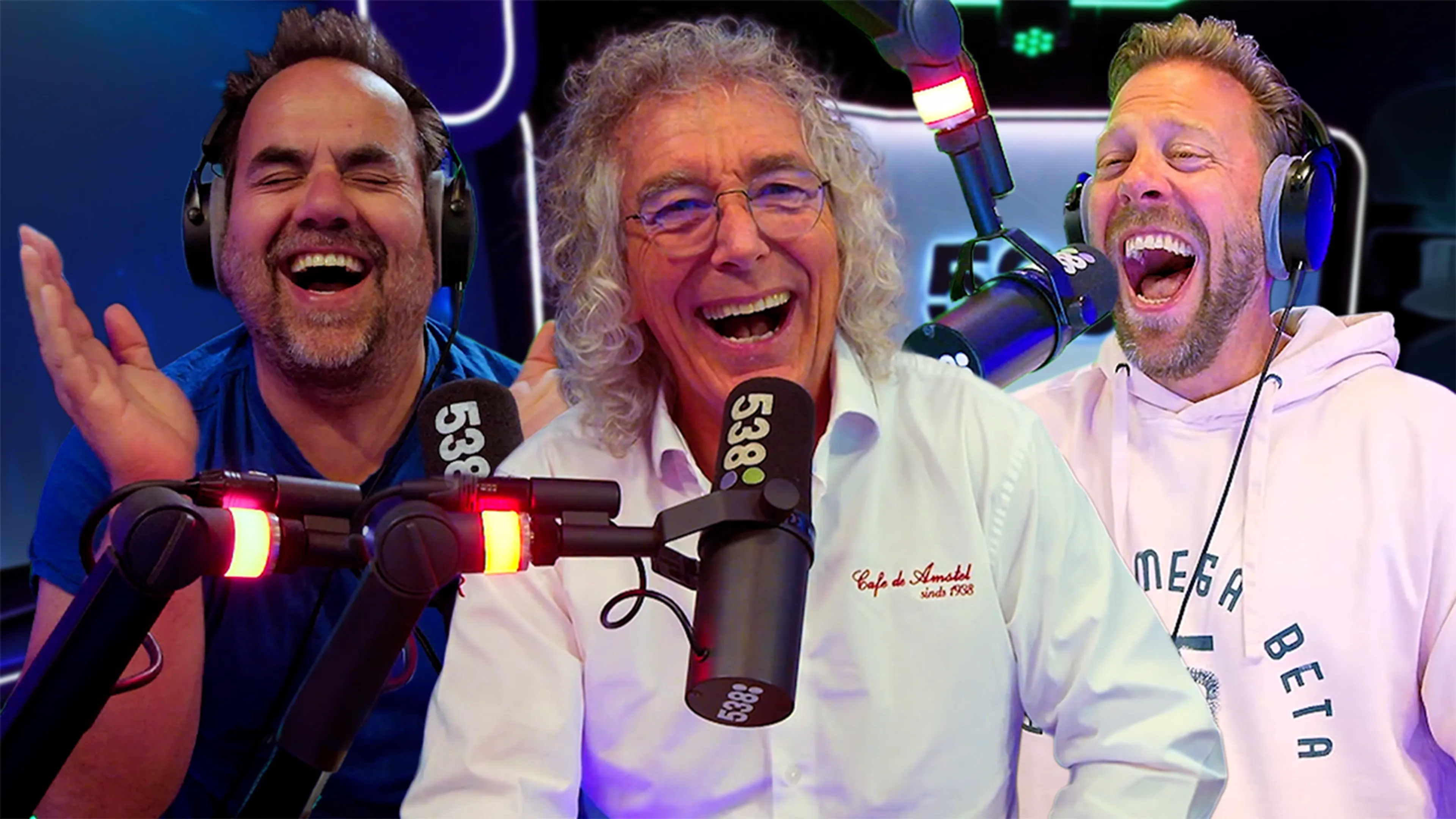 Arie neemt een nieuwe mop mee naar De 538 Ochtendshow