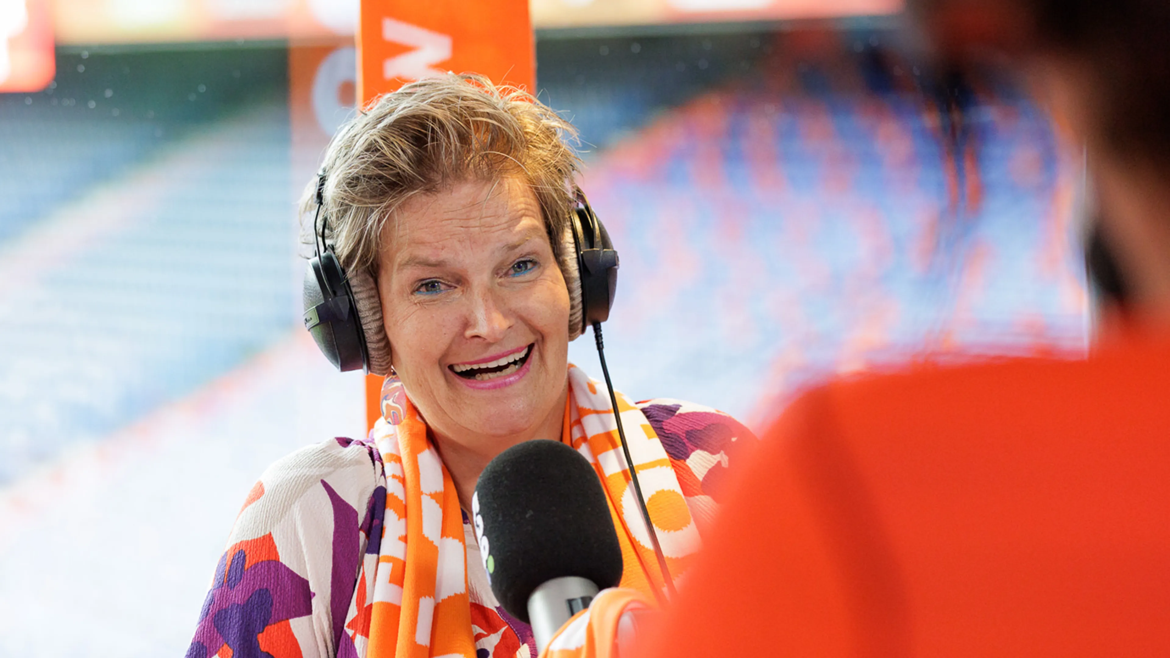 Marjon (de moeder van Frenkie de Jong)