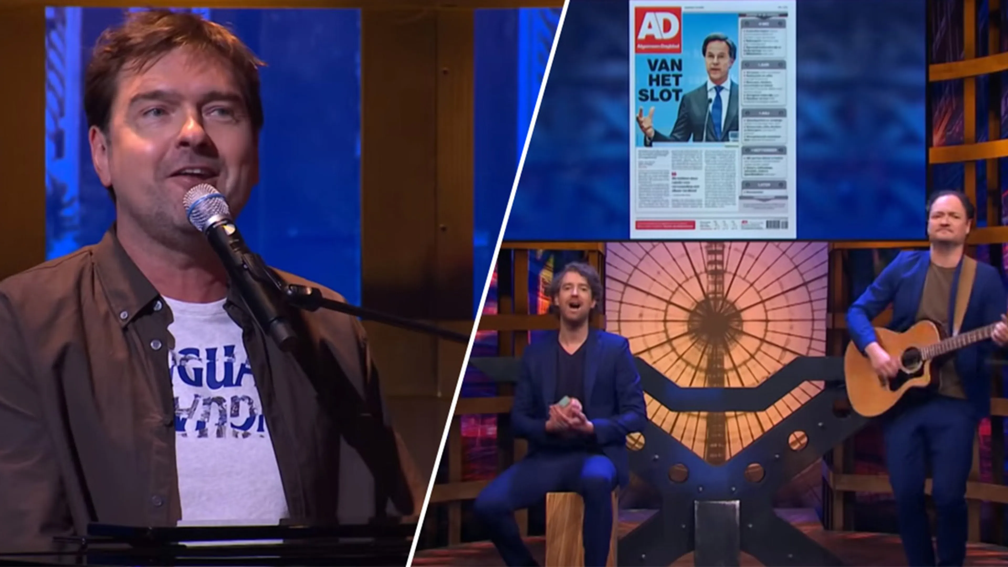 Cabaretiers maken hilarische nieuwe versie van Het Regent Zonnestralen