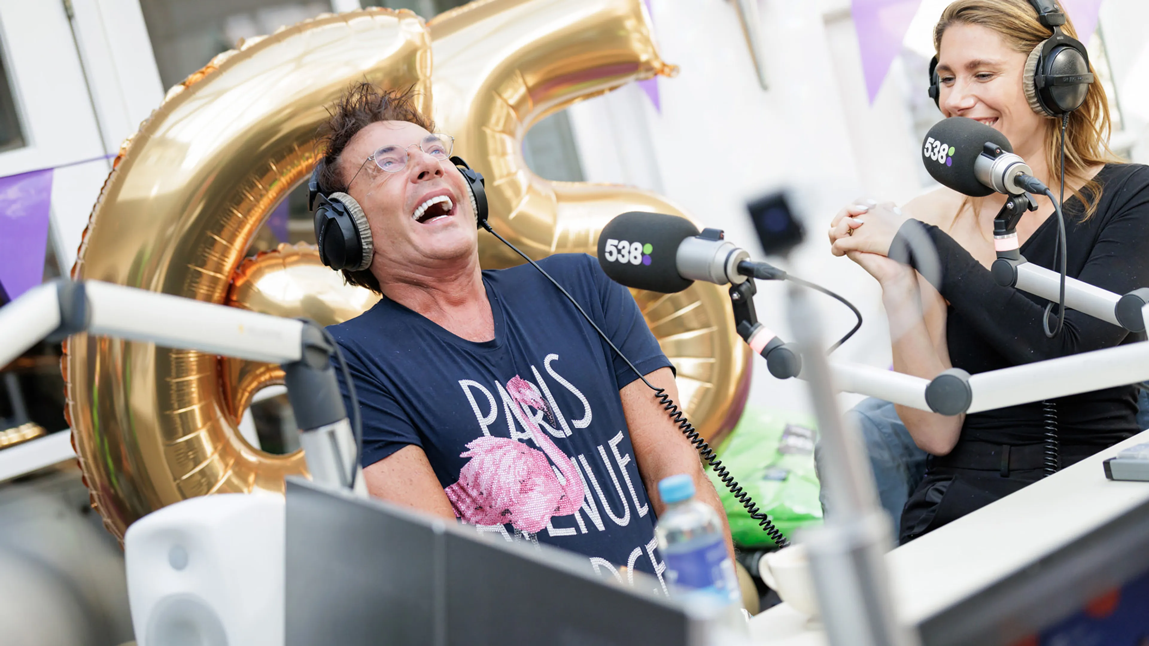 Hysterische ochtend bij Gerard Joling