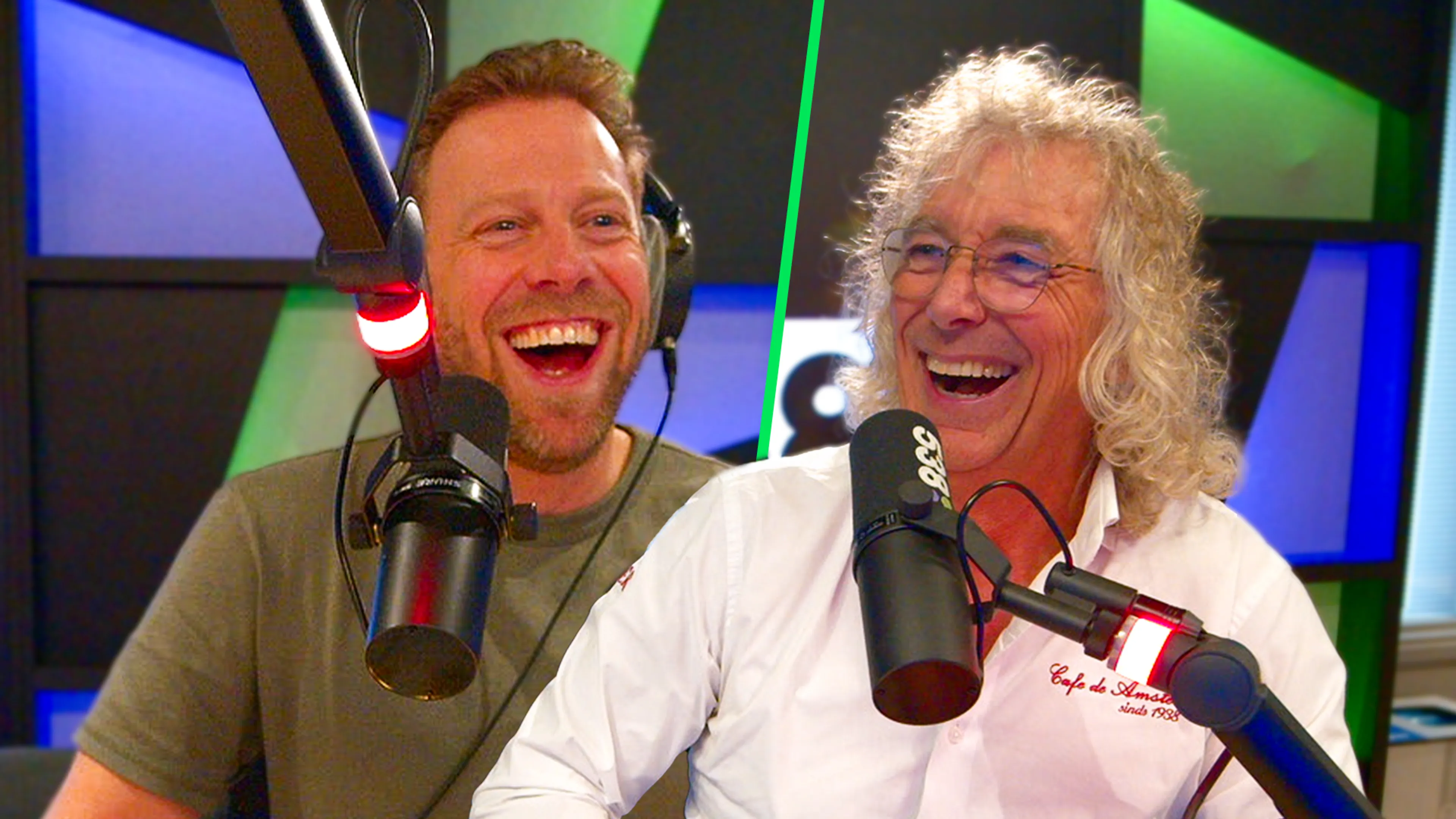 Een nieuwe mop! Arie valt iets op aan een blinde man