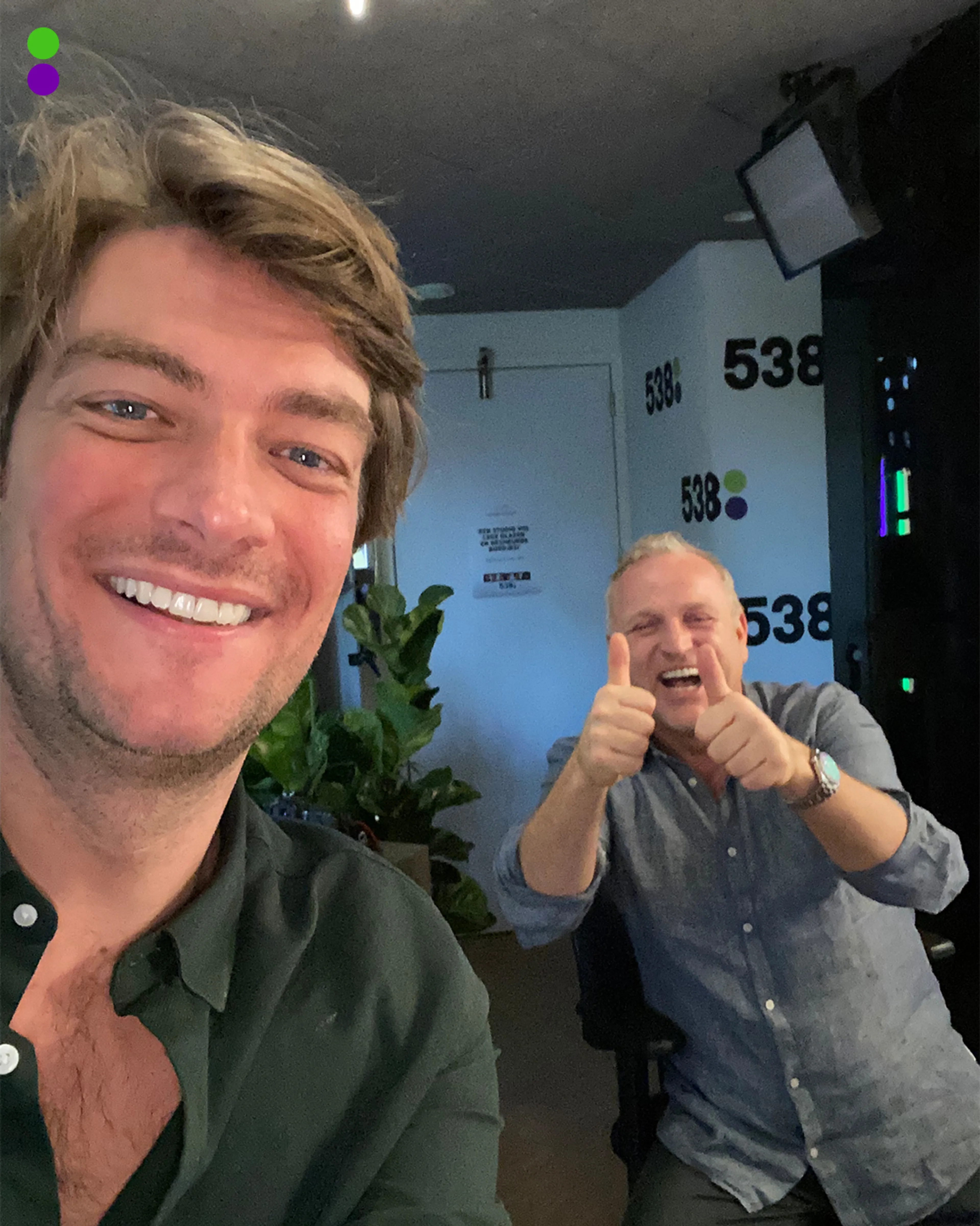 Dit was Gordon bij Frank in De 538 Ochtendshow!