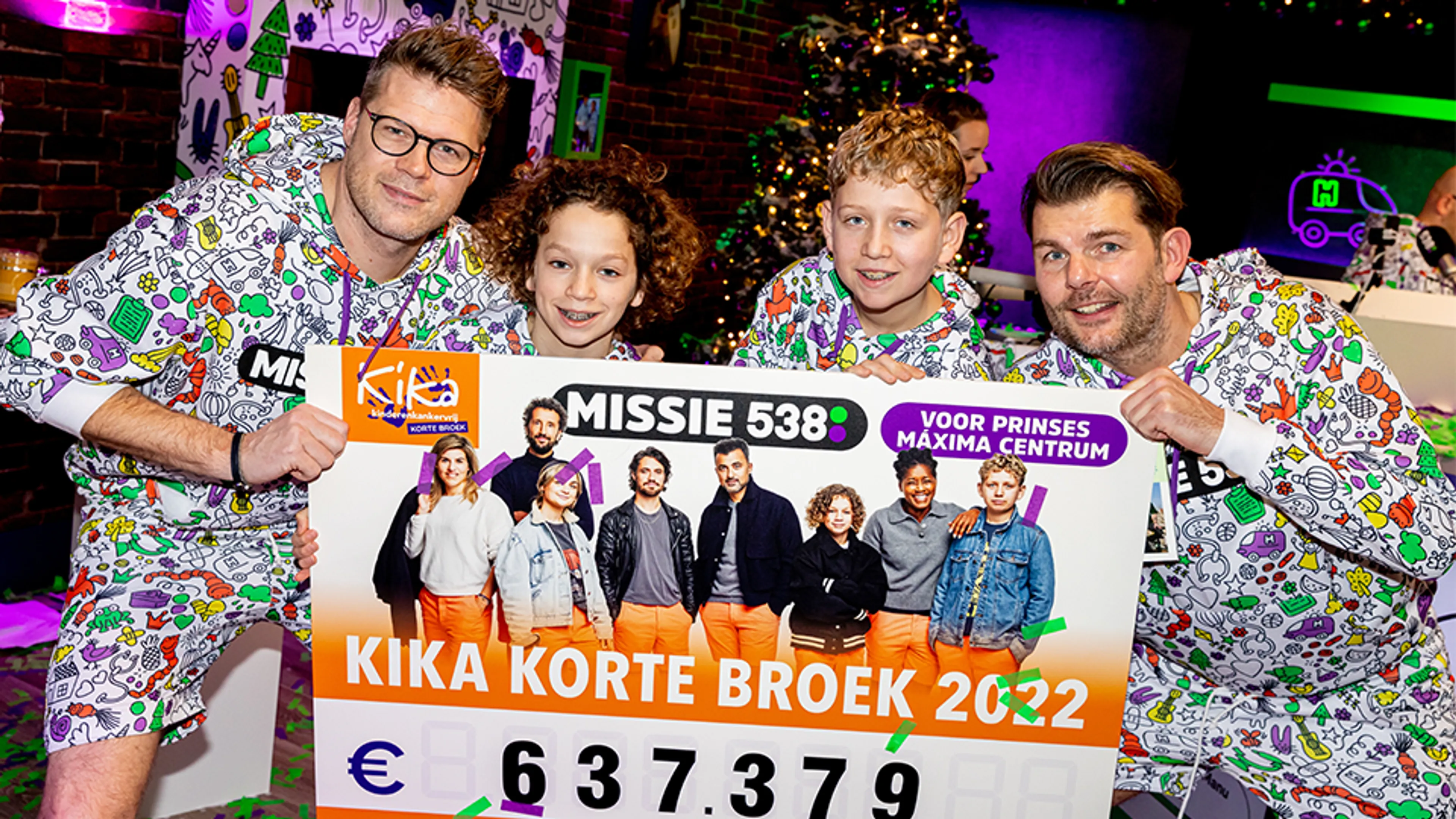 Dit bedrag is er opgehaald door KiKa Korte Broek