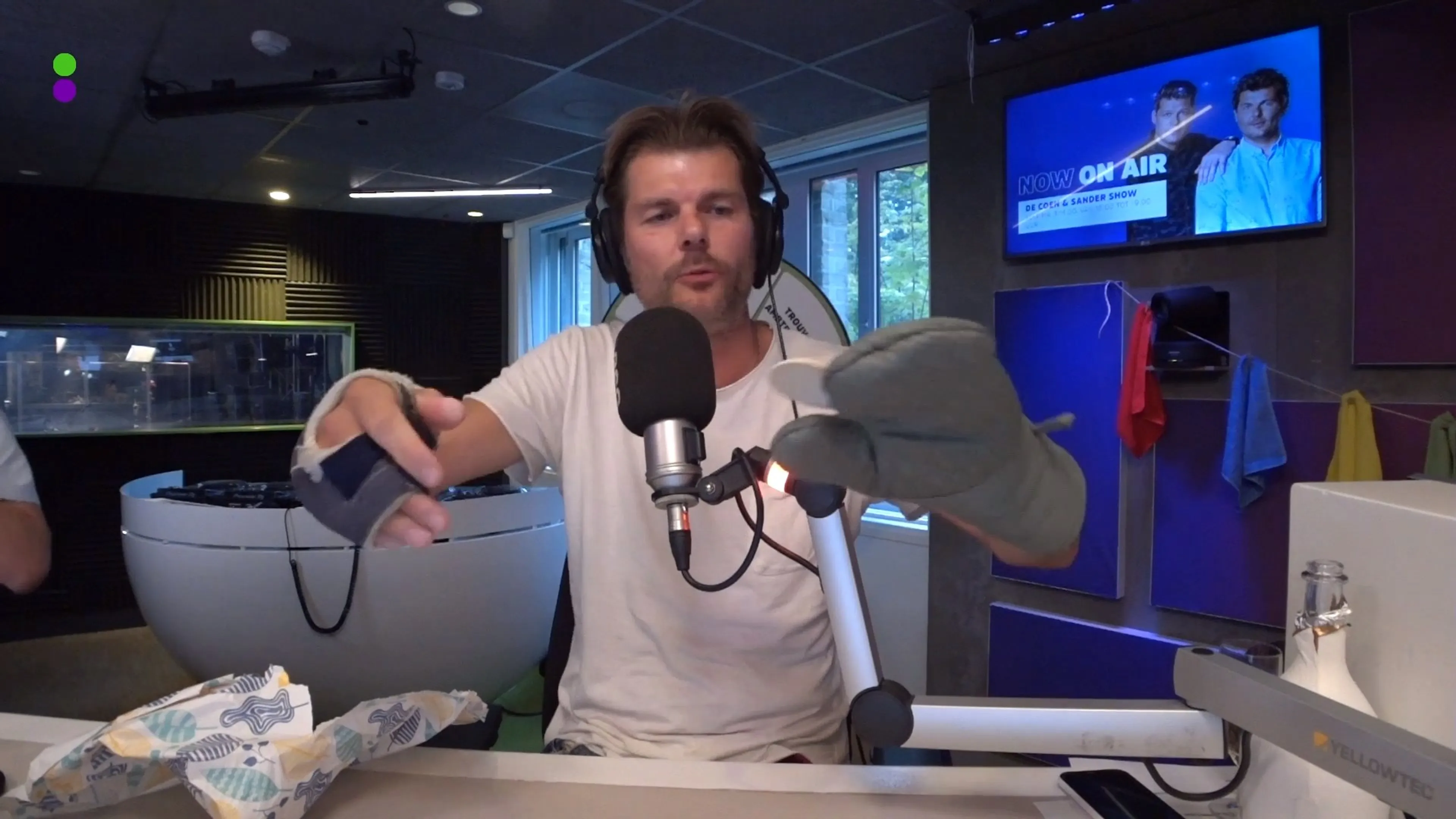 Sander krijgt zijn eigen uitvinding cadeau!