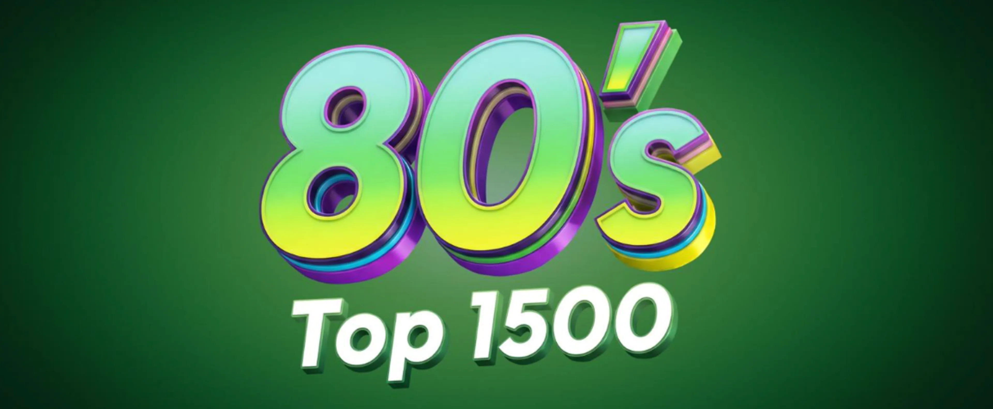 Radio 10 presenteert de 80’s Top 1500.