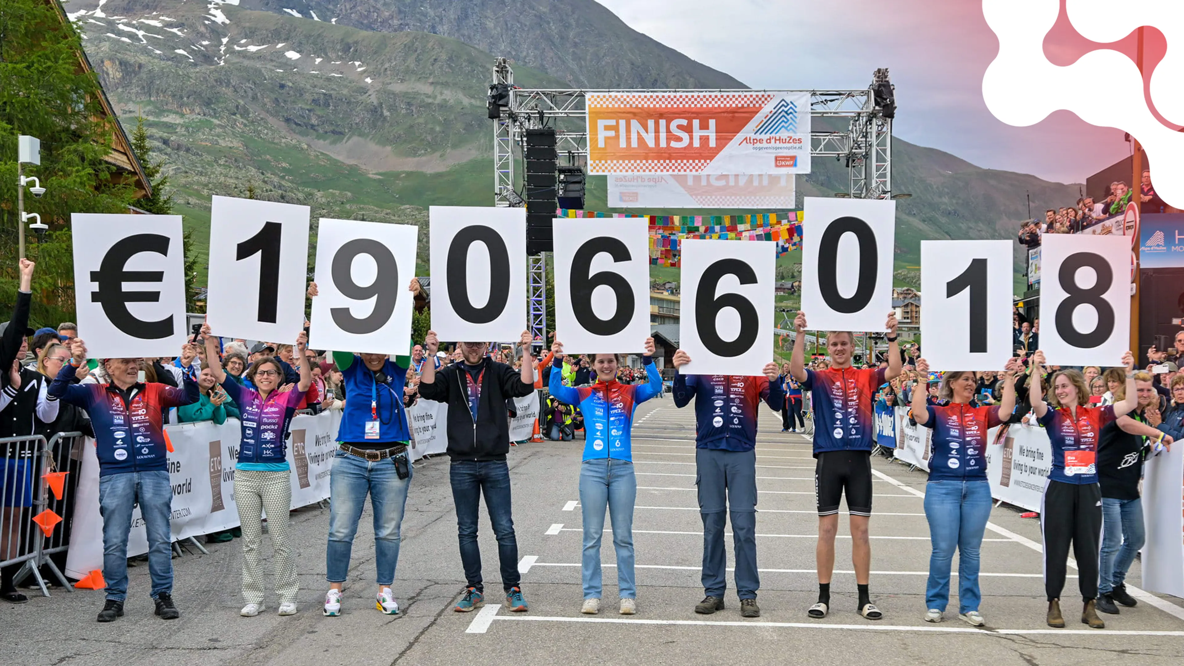 Talpa Network in actie voor Alpe d’HuZes: record opbrengst!