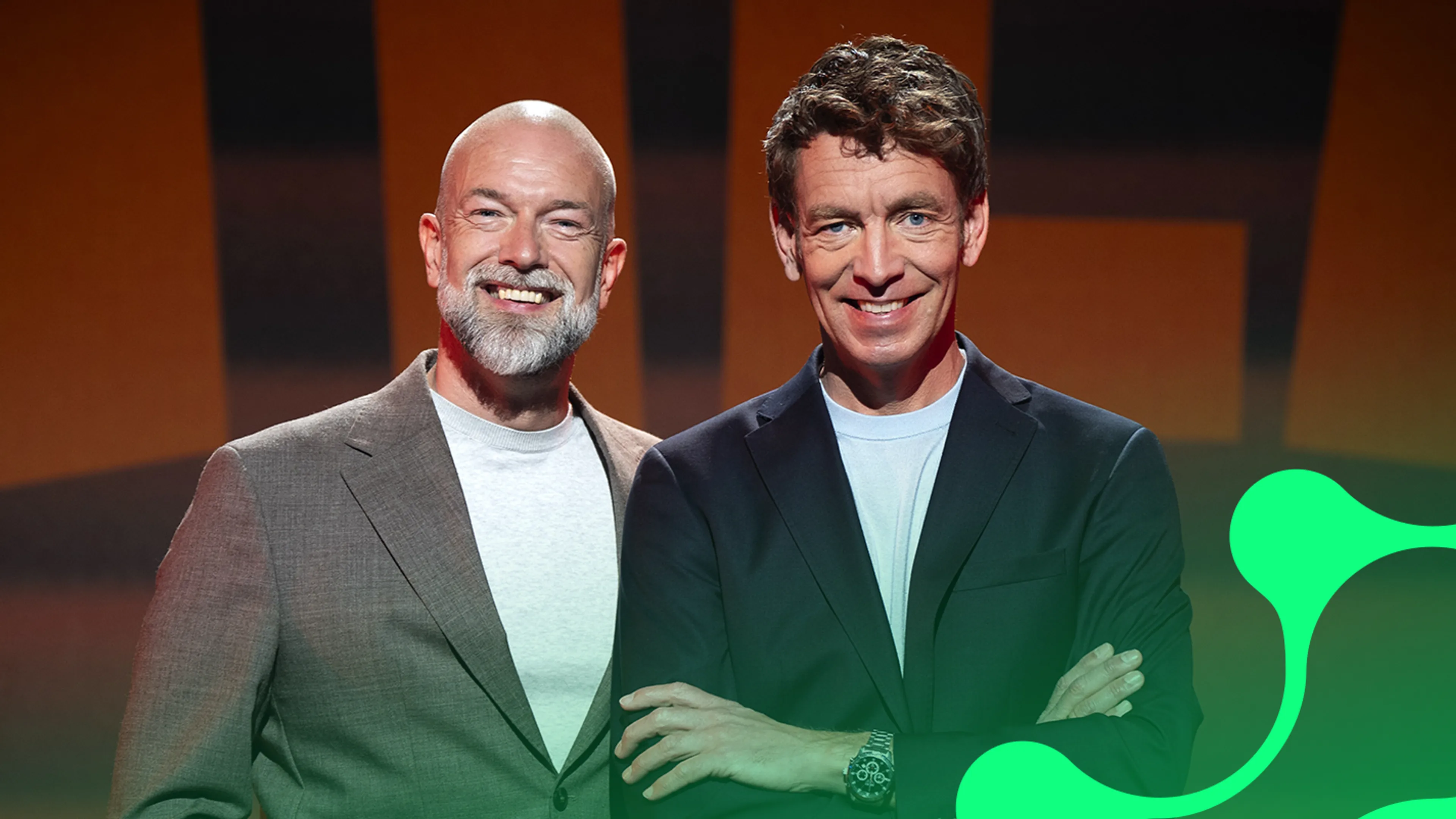 Nieuwe ochtendshow: Radio 10 Staat Op! met Jan-Willem Roodbeen en Jeroen Kijk in de Vegte