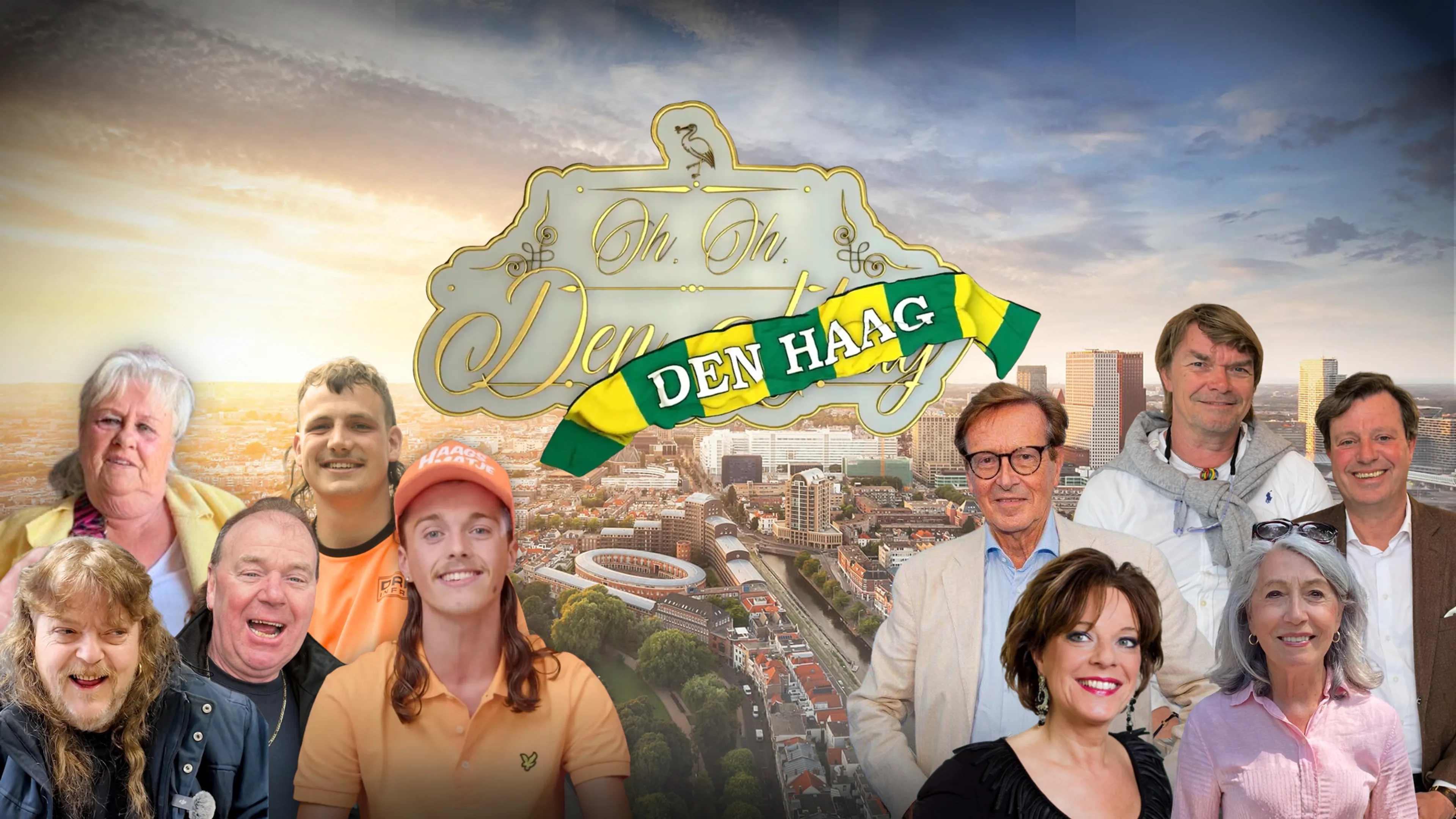 Vertrouwde én nieuwe markante stadsgenoten kleuren tweede seizoen Oh Oh Den Haag