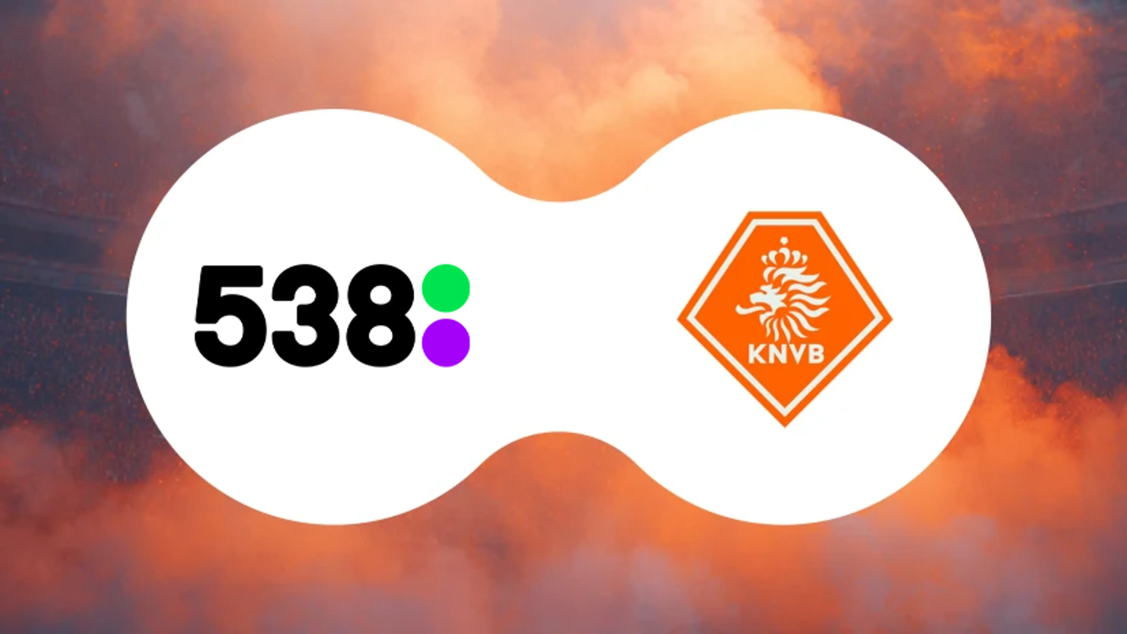 Radio 538 ook de komende drie jaar officiële radiopartner van de Nederlandse voetbalbond.
