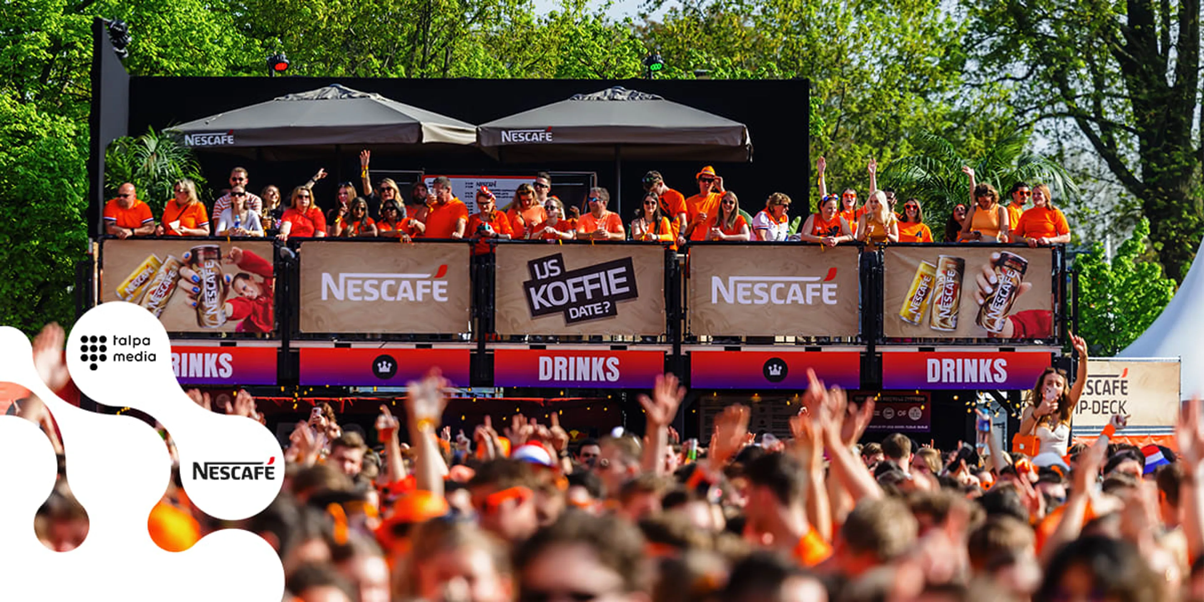 Talpa Media bekroond met twee gouden Branded Content Awards voor Nescafé-campagne.